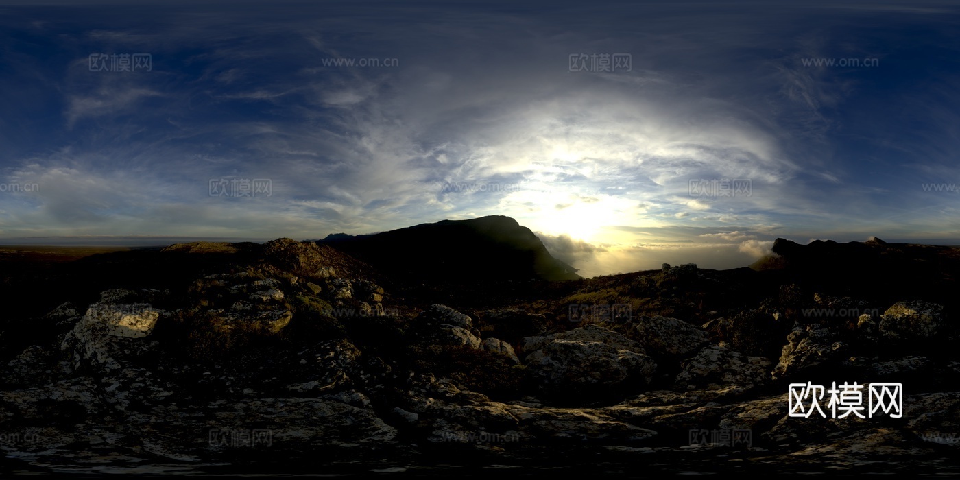 岩石 山景 hdr