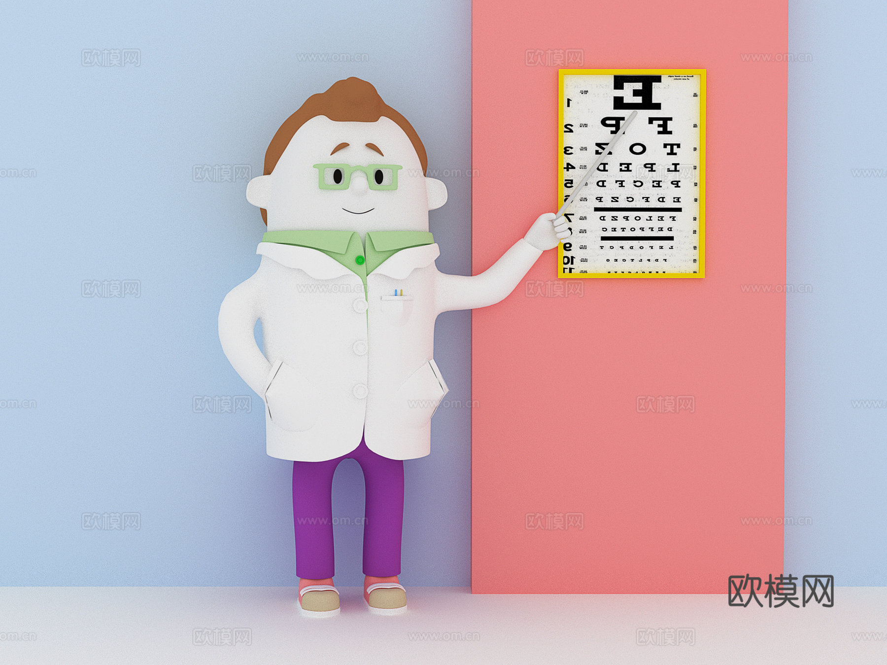 人物 卡通3d模型