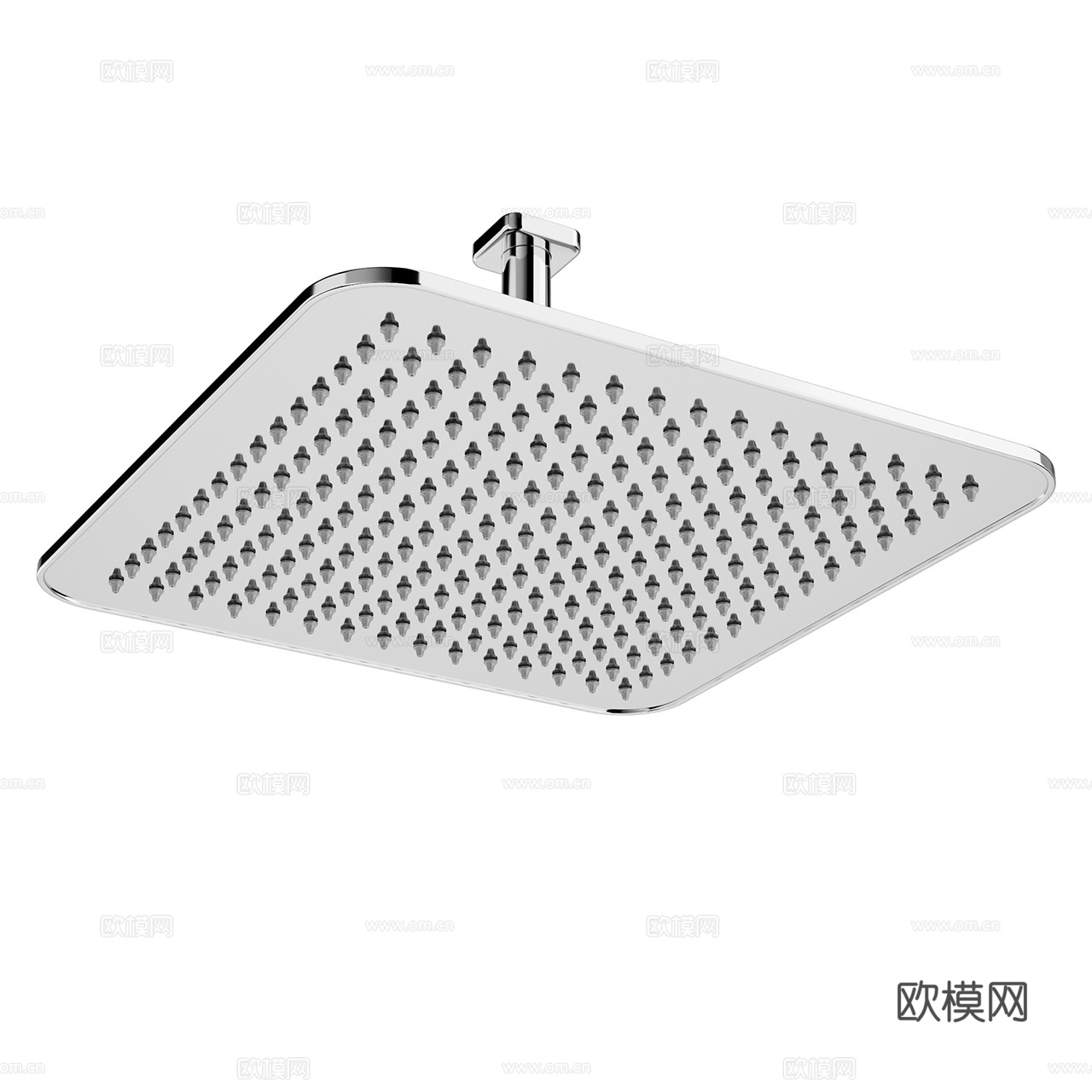 Laufen 劳芬 极简花洒 喷淋 淋浴 顶喷3d模型