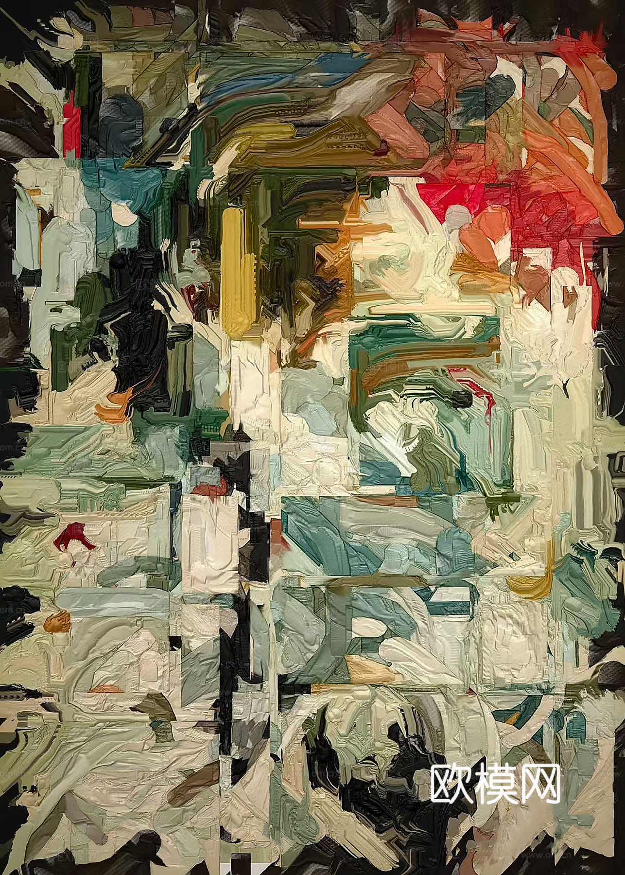 油画