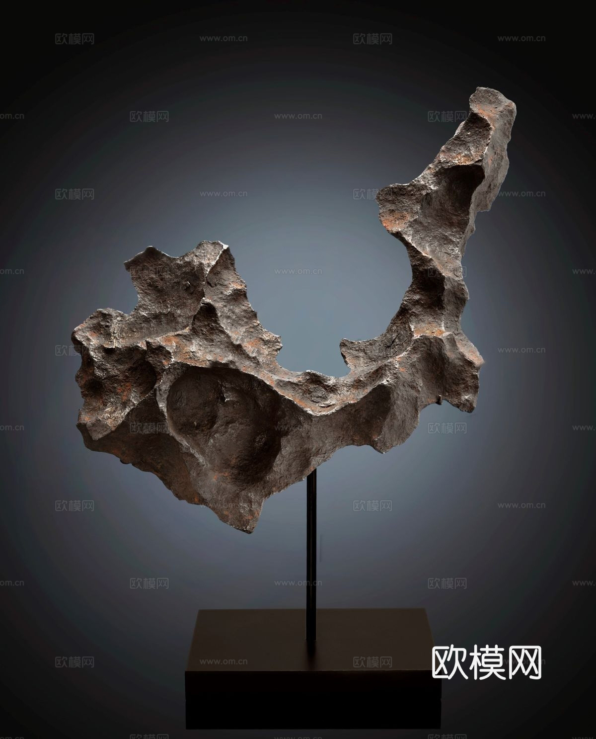 意式雕塑摆件 意式石头雕饰摆件  异形摆件 抽象雕塑3d模型