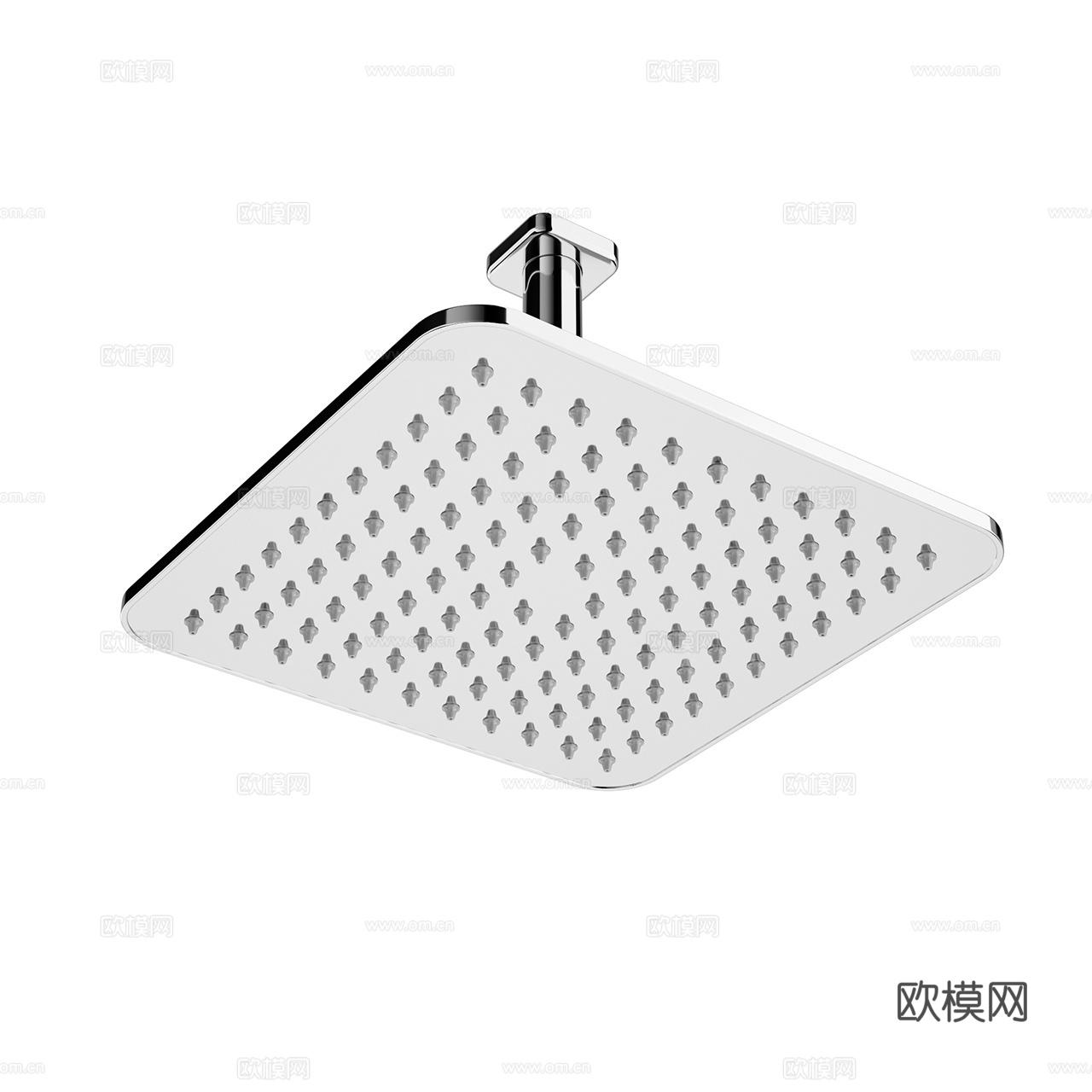 Laufen 劳芬 极简花洒 喷淋 淋浴 顶喷3d模型