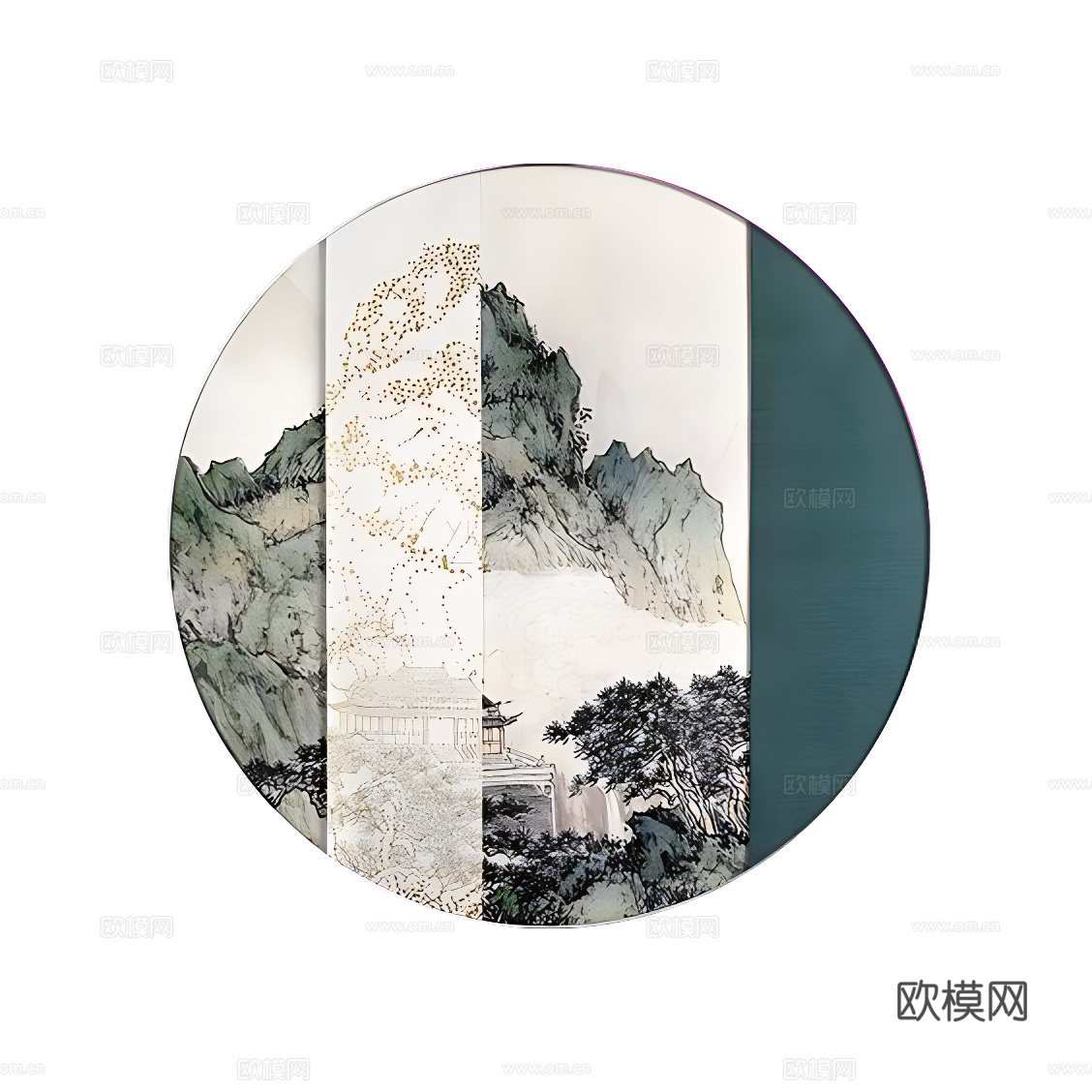 新中式画 艺术画 装饰画