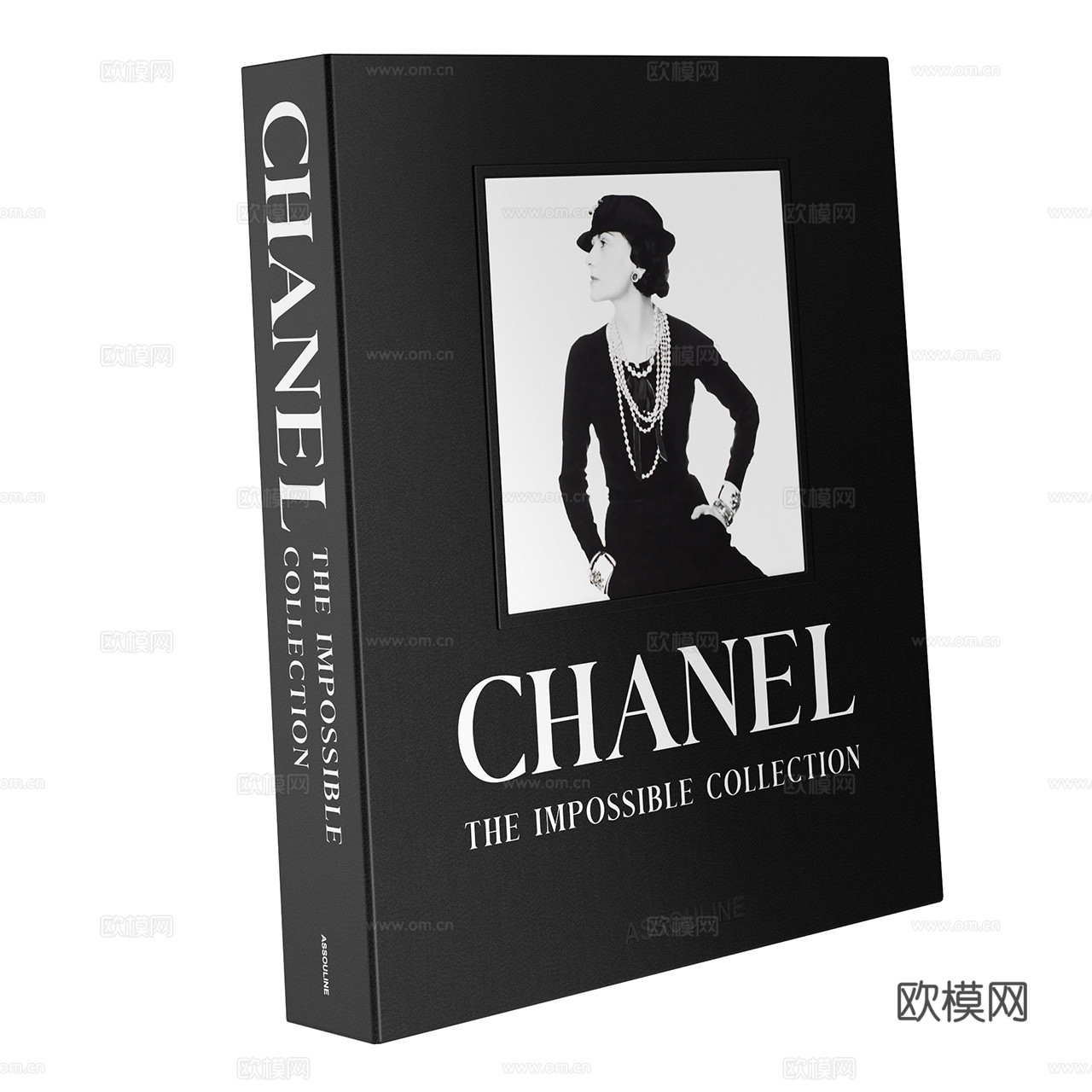 Chanel 香奈儿 现代书籍 书 书籍摆件 装饰品摆件3d模型