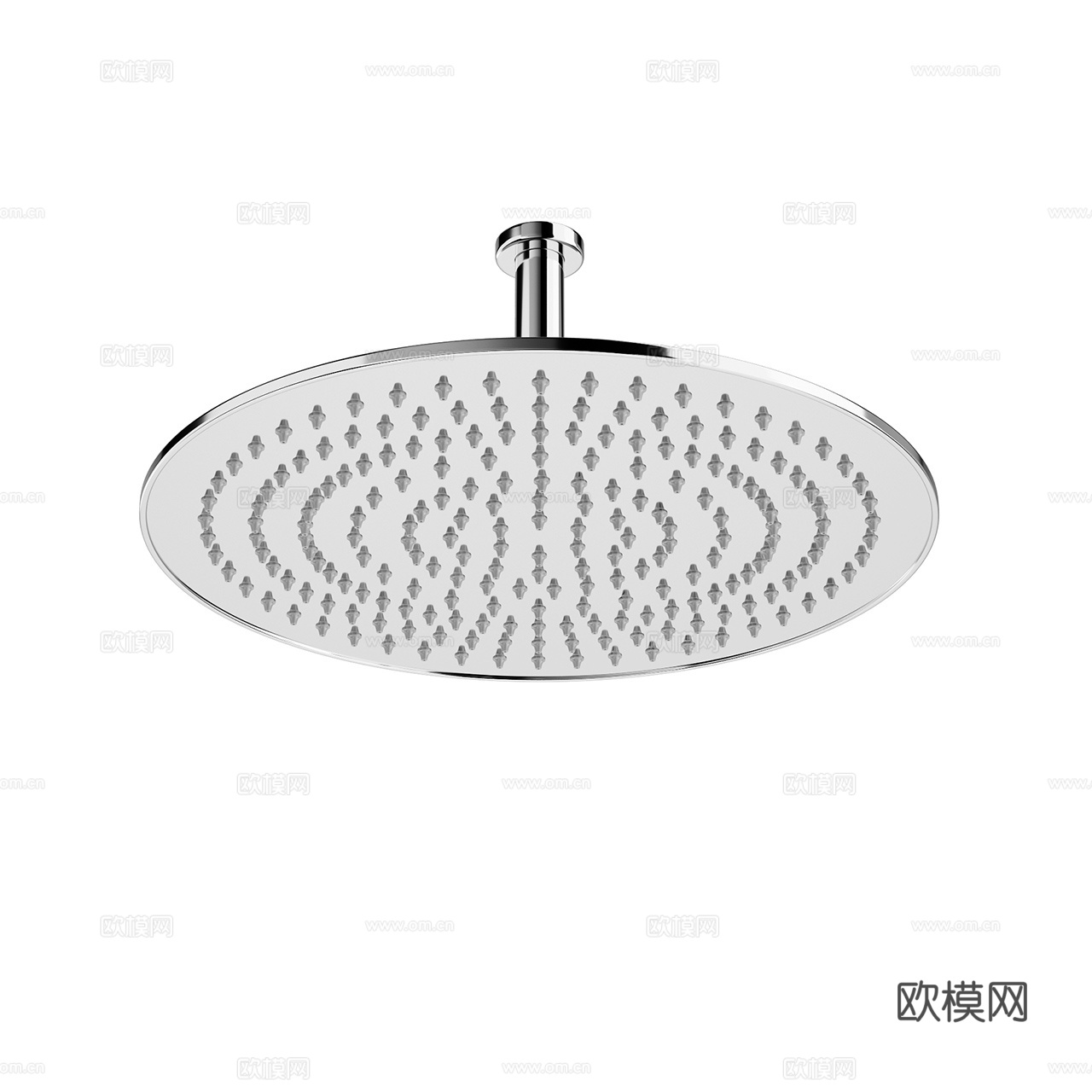 Laufen 劳芬 极简花洒 喷淋 淋浴 顶喷3d模型
