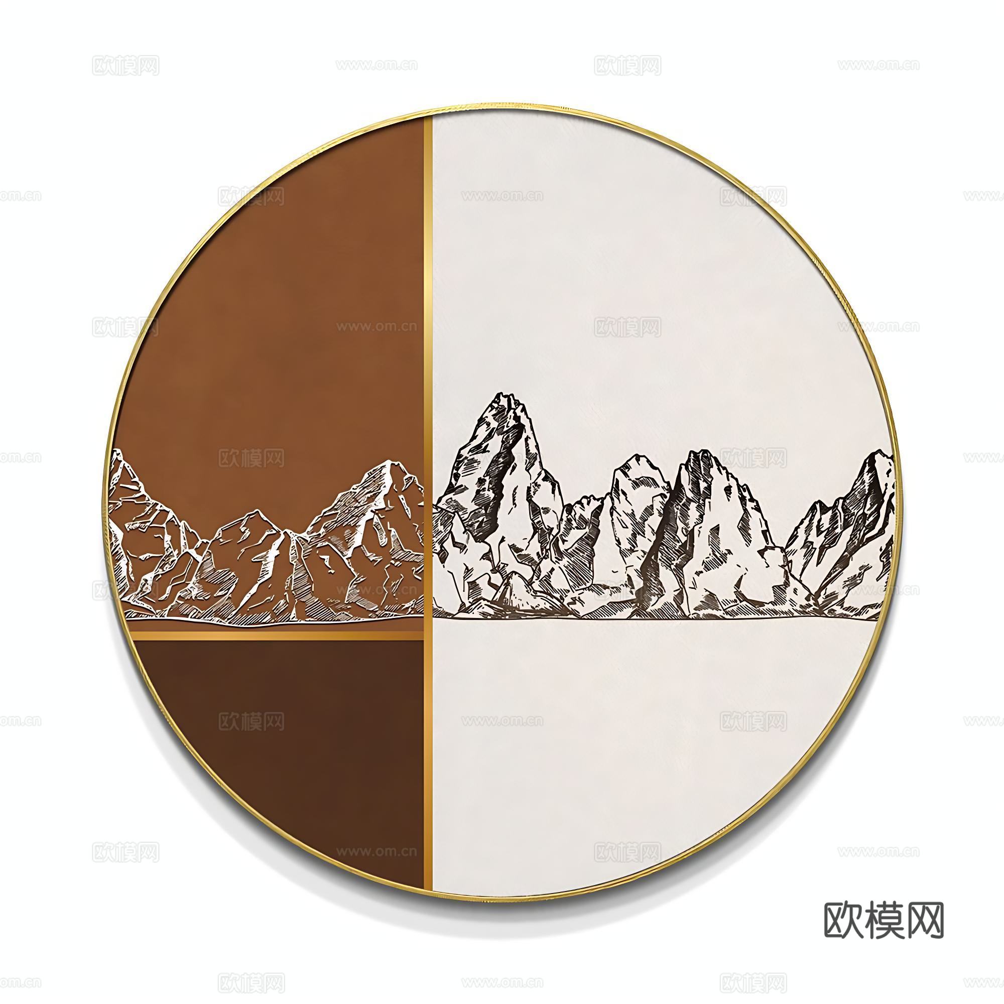 新中式画 艺术画 装饰画