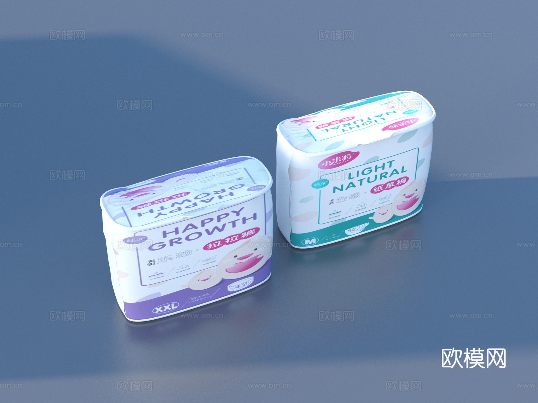 纸尿裤 婴儿用品su模型