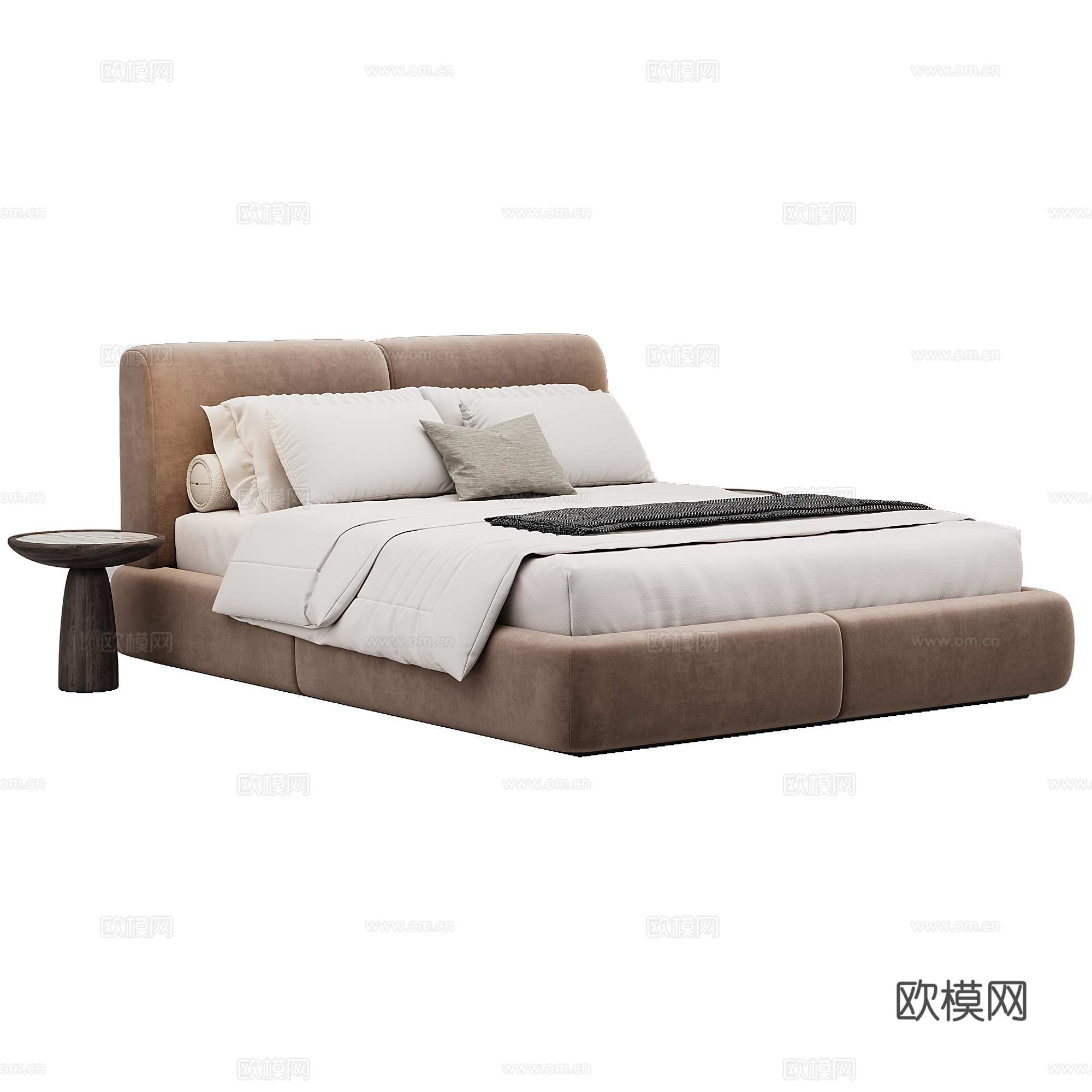 MARGOT Bed By Domkapa 卧室 现代 双人3d模型