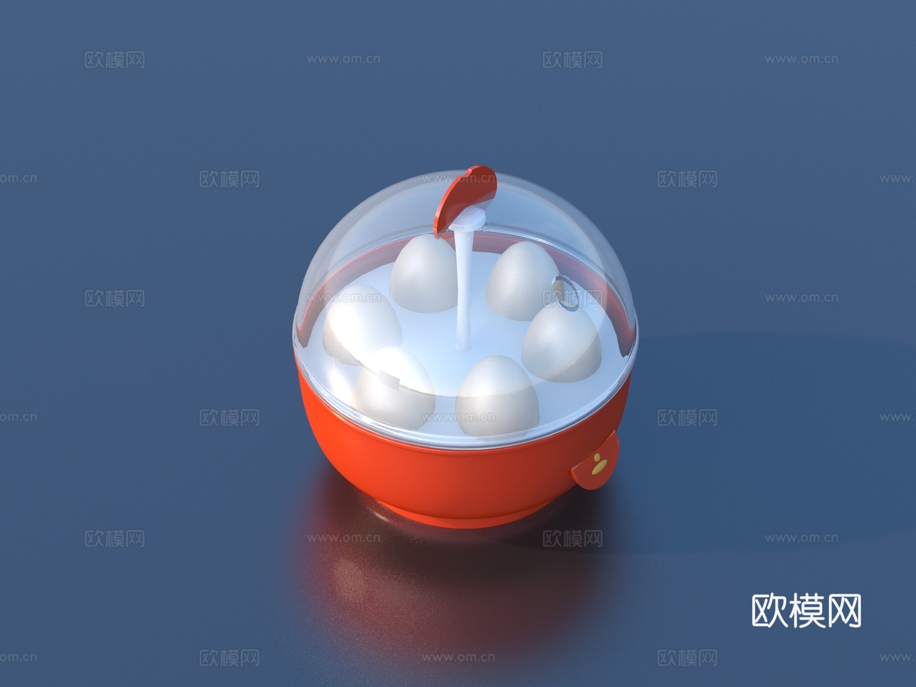 蒸蛋器 厨房用品3d模型