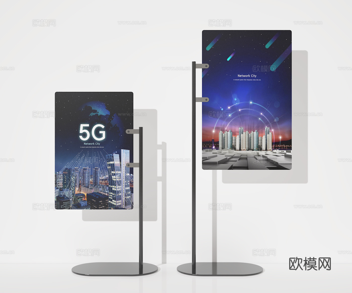 立牌3d模型
