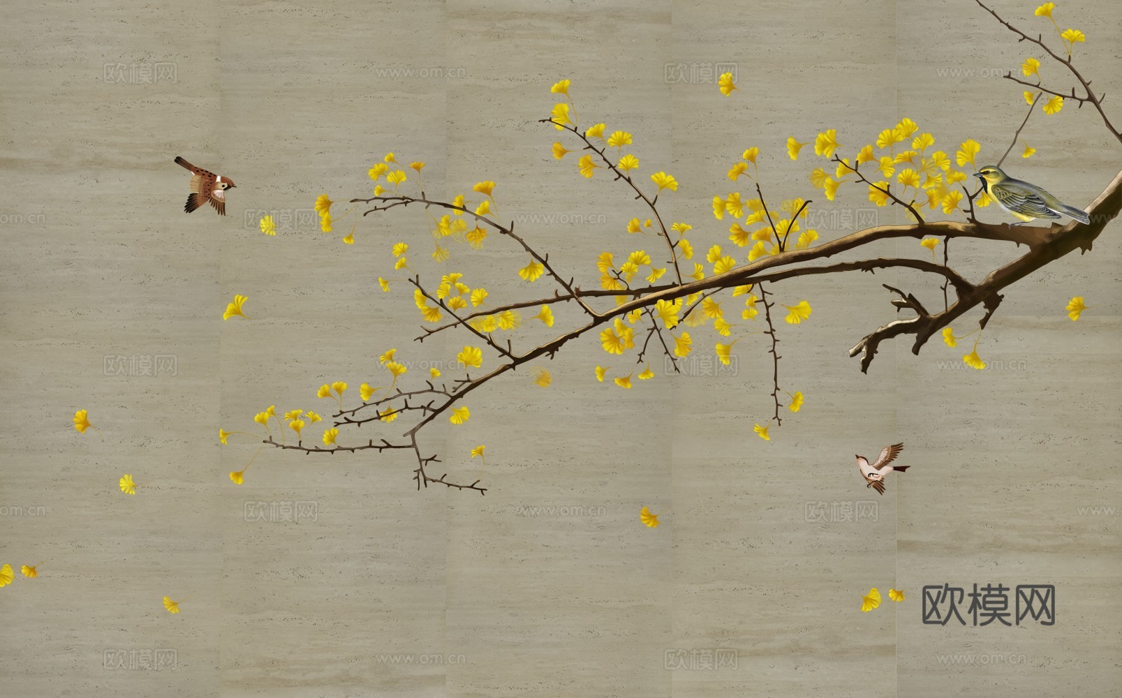 中式花鸟
