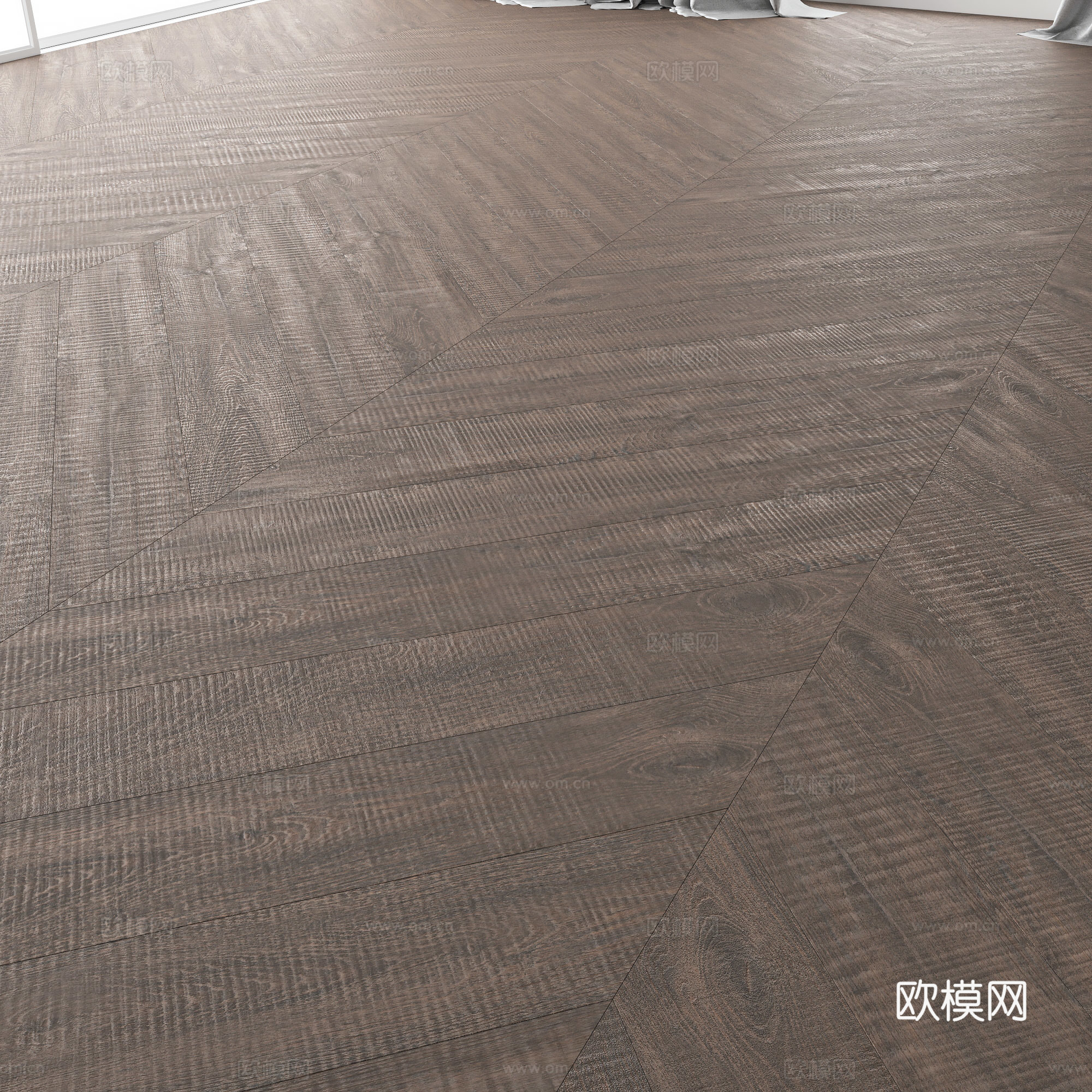 新中式木地板材质3d模型