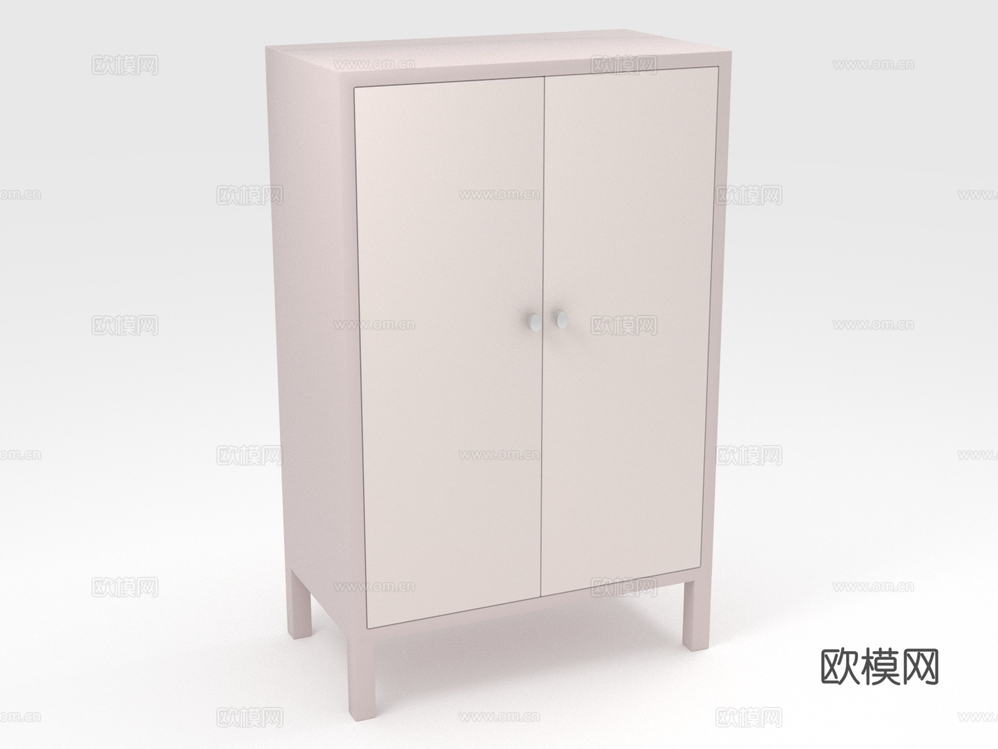 柜子 储物柜 置物柜 木柜3d模型
