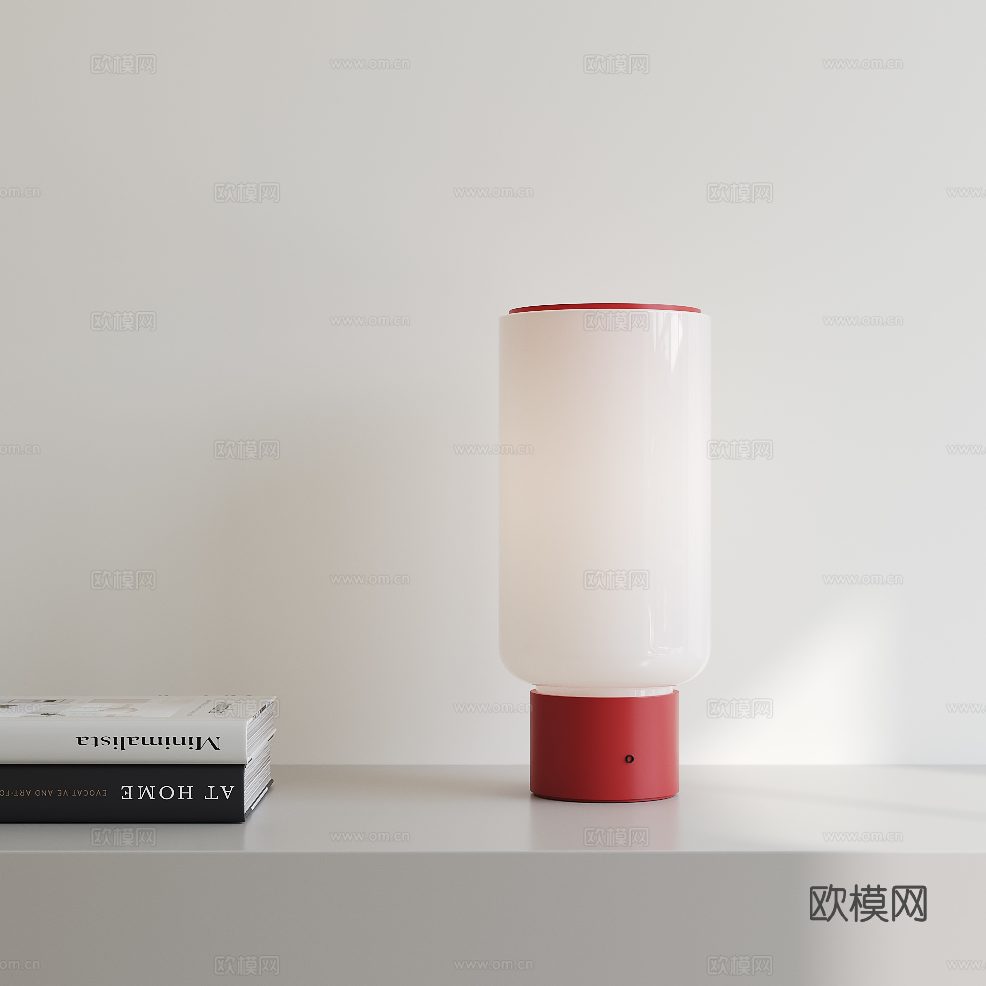 现代简约台灯 儿童台灯su模型