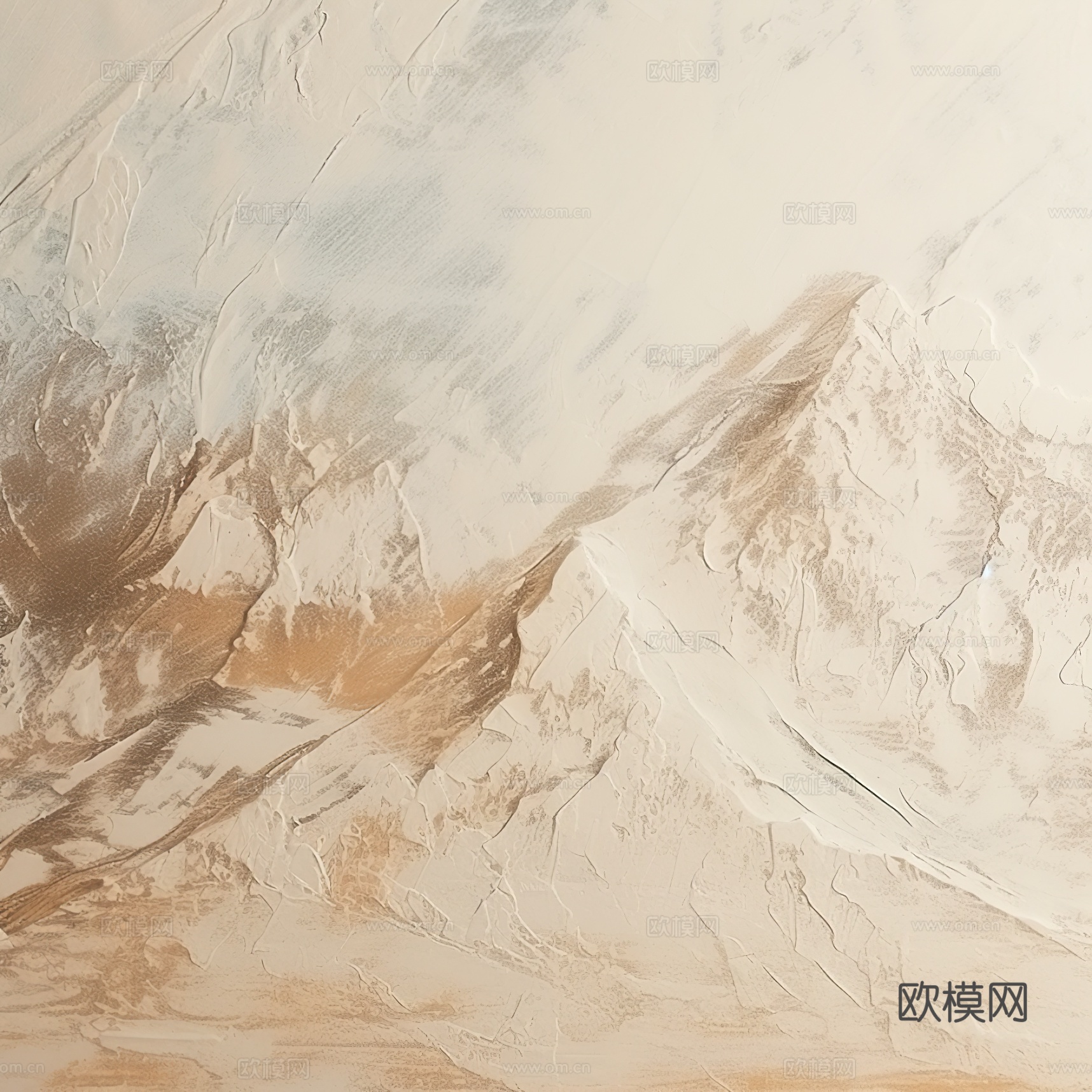 装饰画 山水 油画