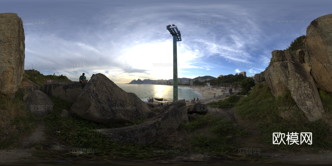 岩石 山景 hdr