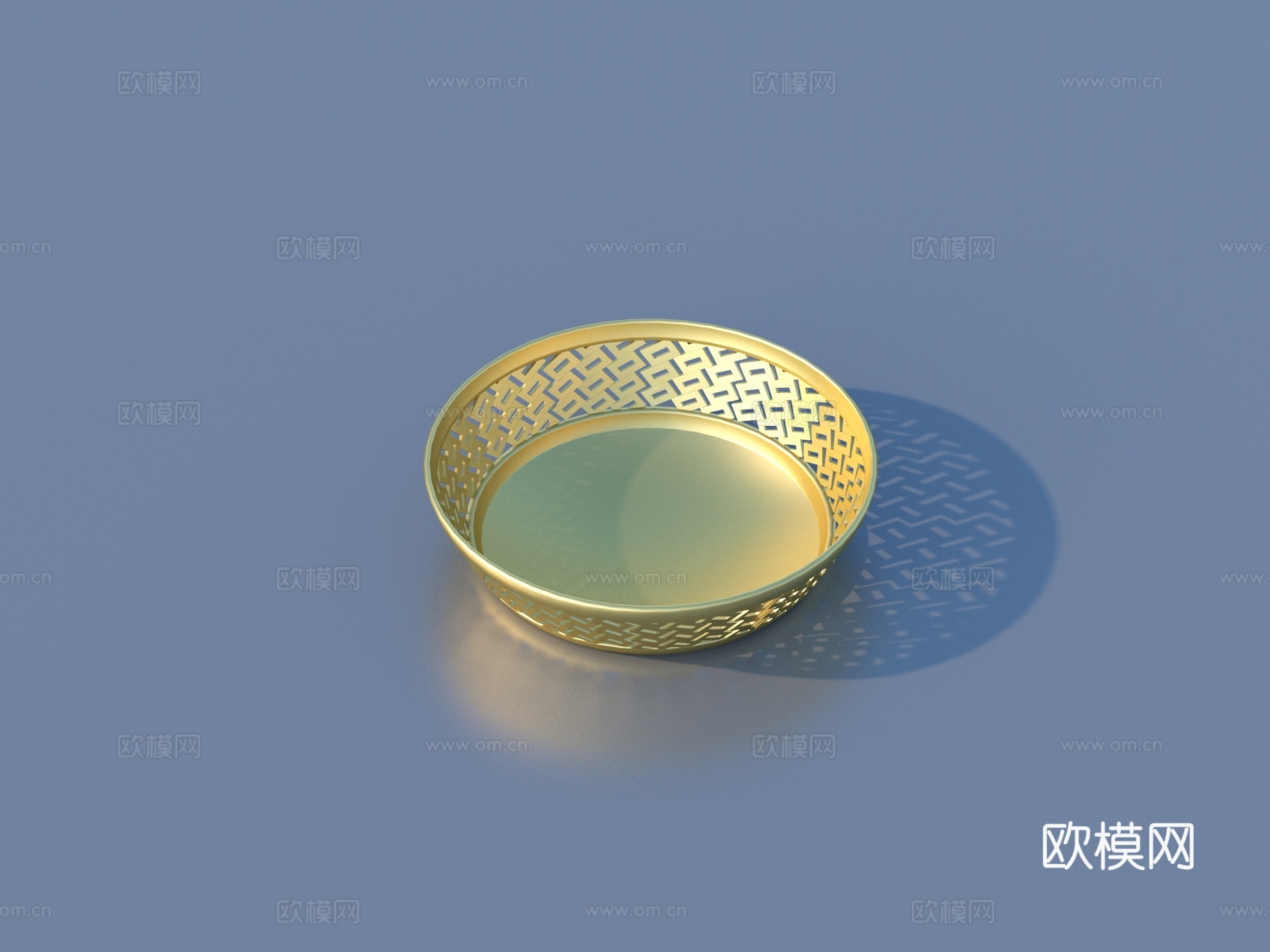 水果盘 餐具3d模型