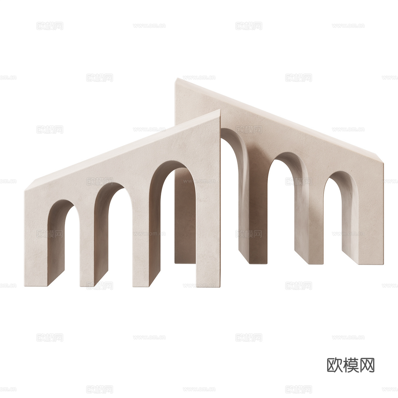 Pimar 极简装饰品 装饰品摆件 书挡 石头书挡 艺术品3d模型3d模型