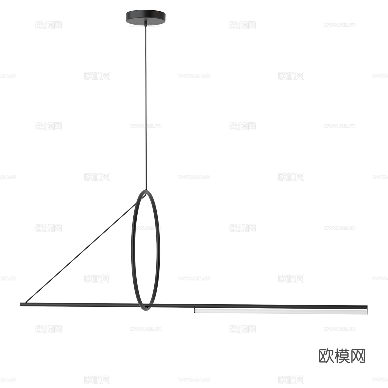 CVL 现代吊灯 极简吊灯 长条吊灯 线性吊灯 装饰吊灯3d模型