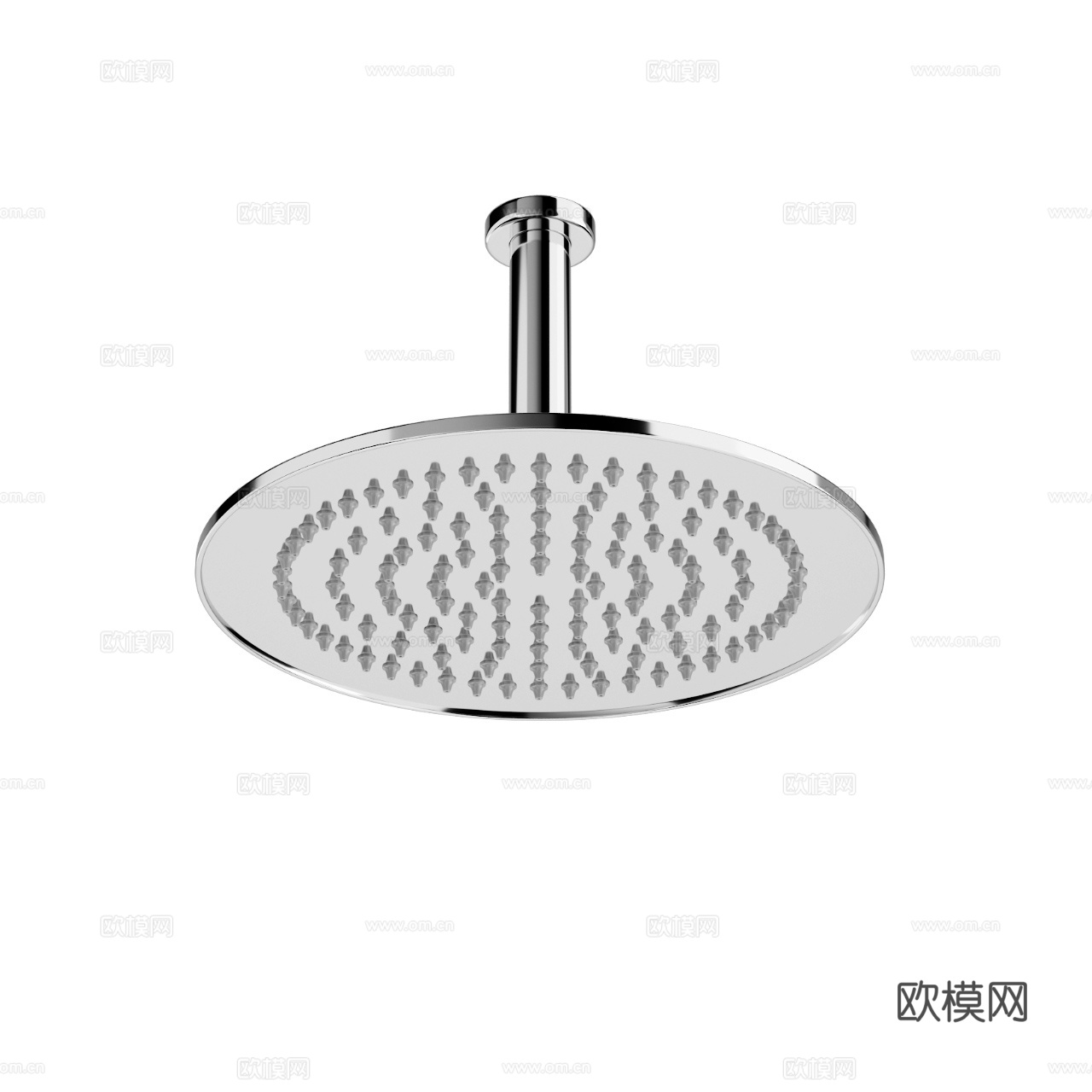 Laufen 劳芬 极简花洒 喷淋 淋浴 顶喷3d模型