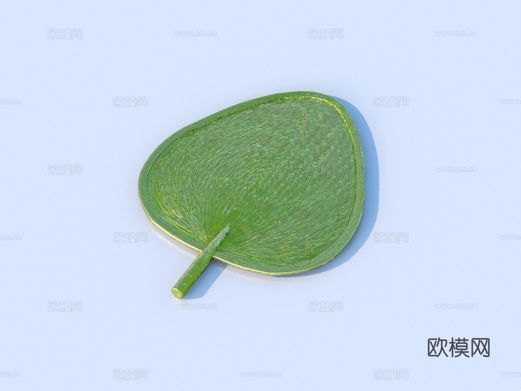 扇子 手工扇 援扇3d模型