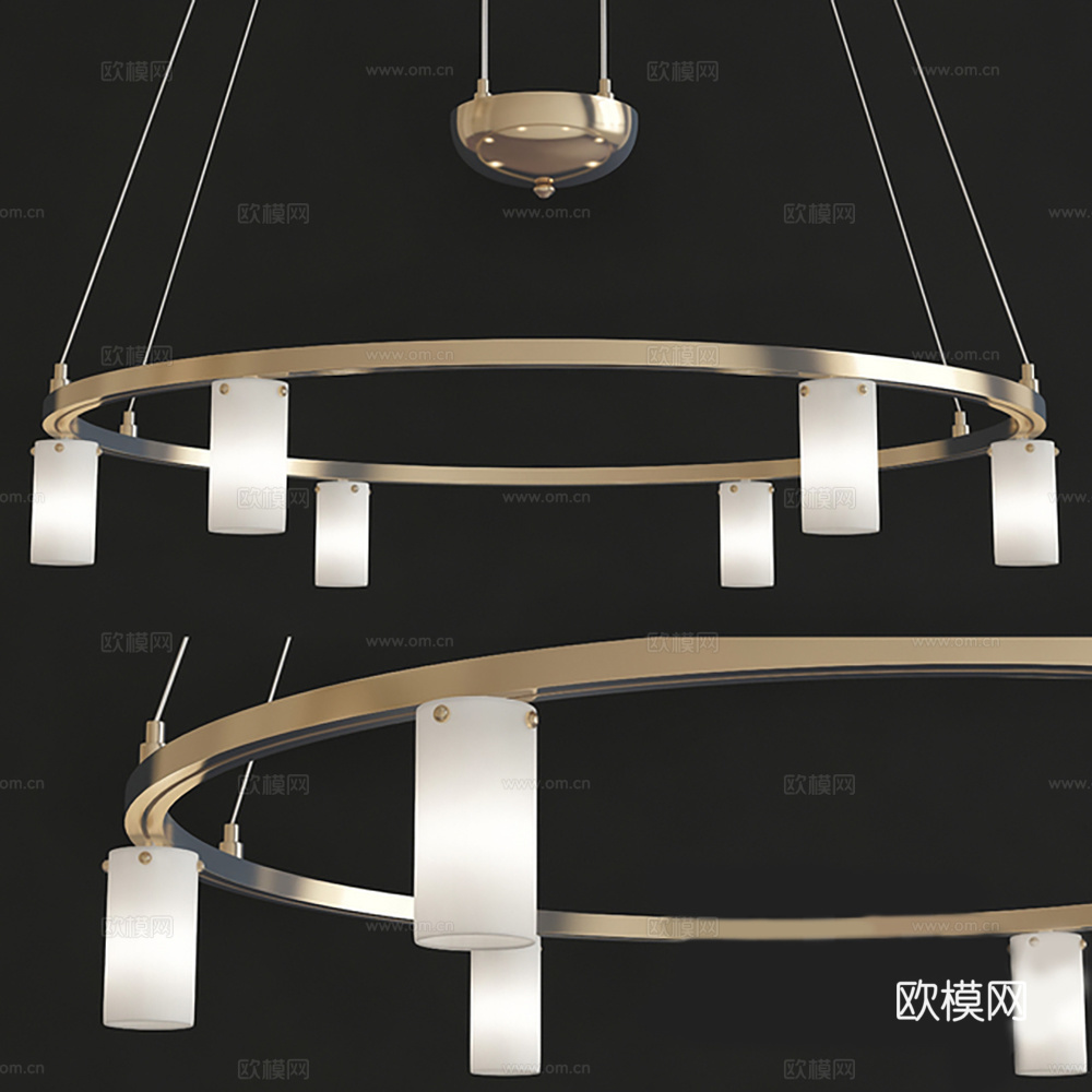 吊灯 灯具 装饰灯 照明灯3d模型