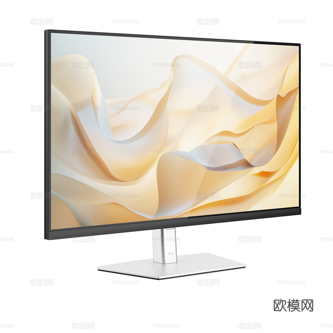 戴尔 Dell P3221D QHD 显示器 31.5 英寸3d模型