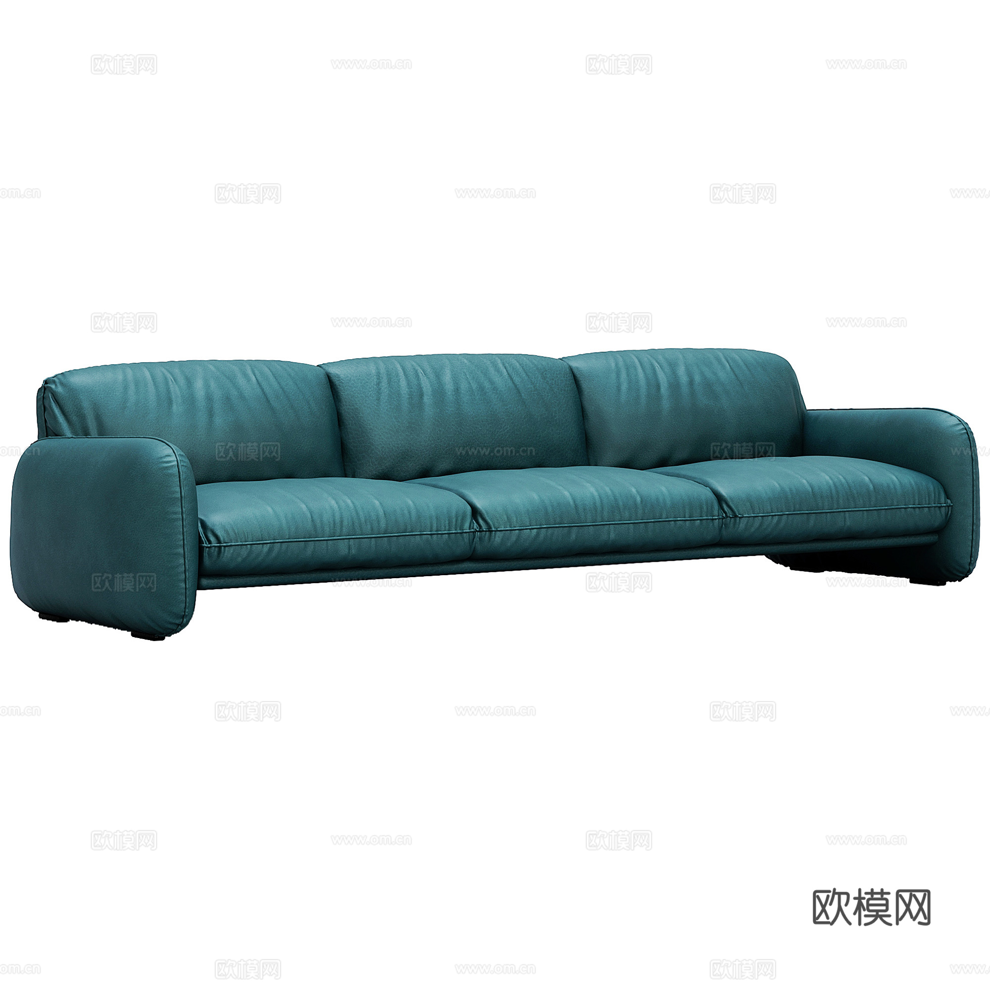 多人沙发3d模型下载（渲染图1）