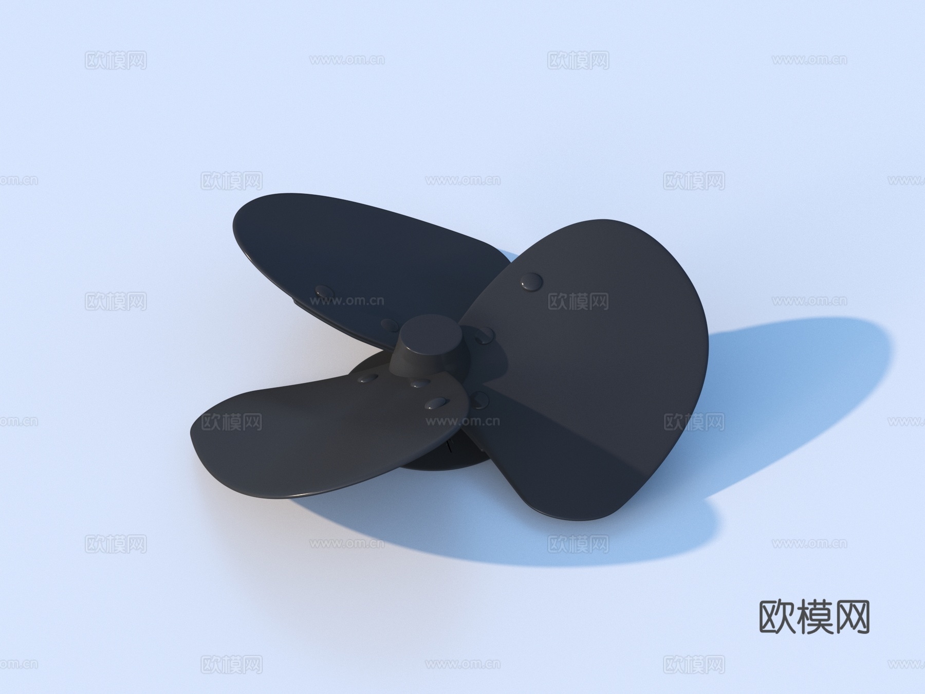 扇叶 风扇零件 五金件su模型