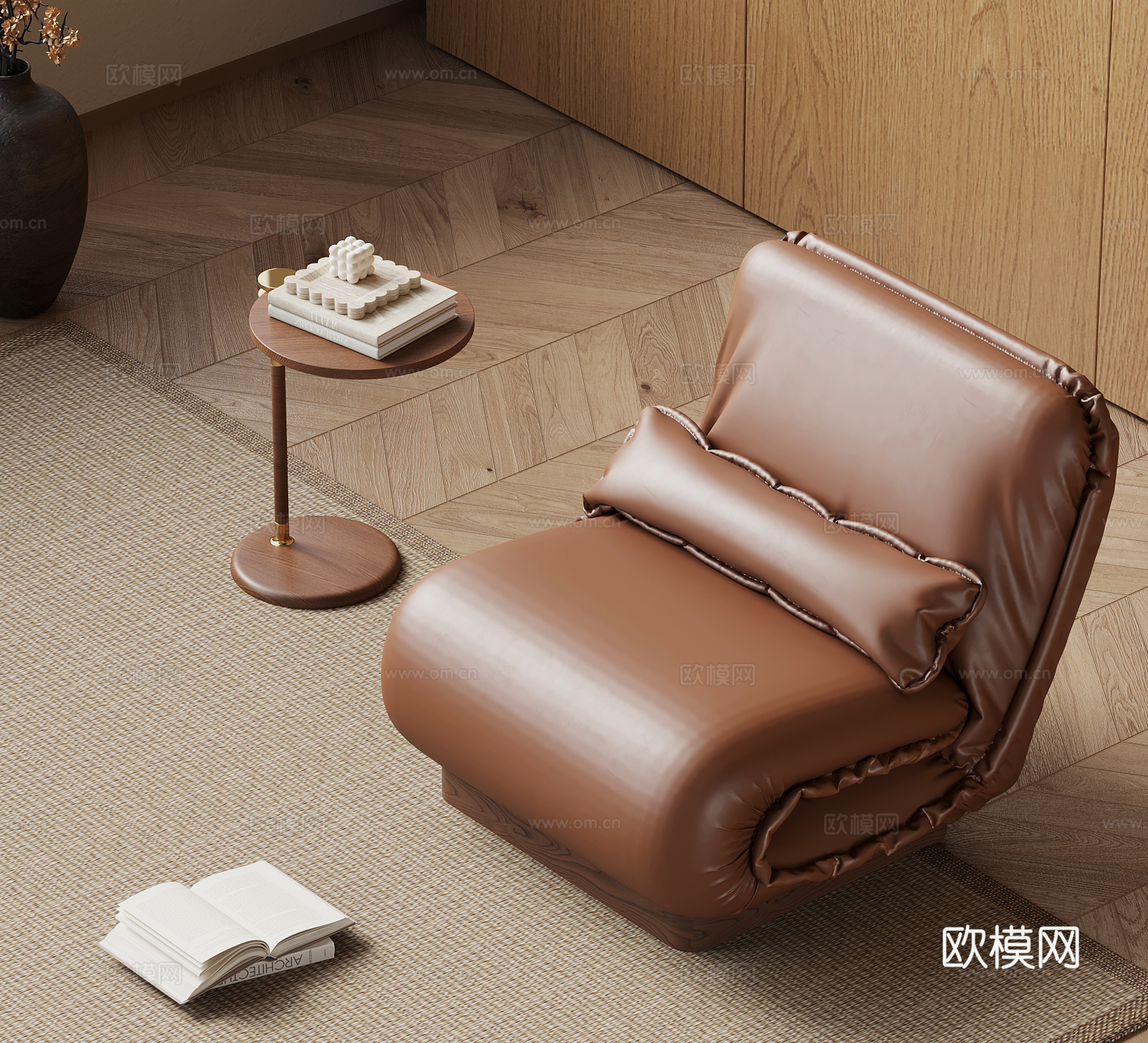 休闲椅 法式休闲椅su模型