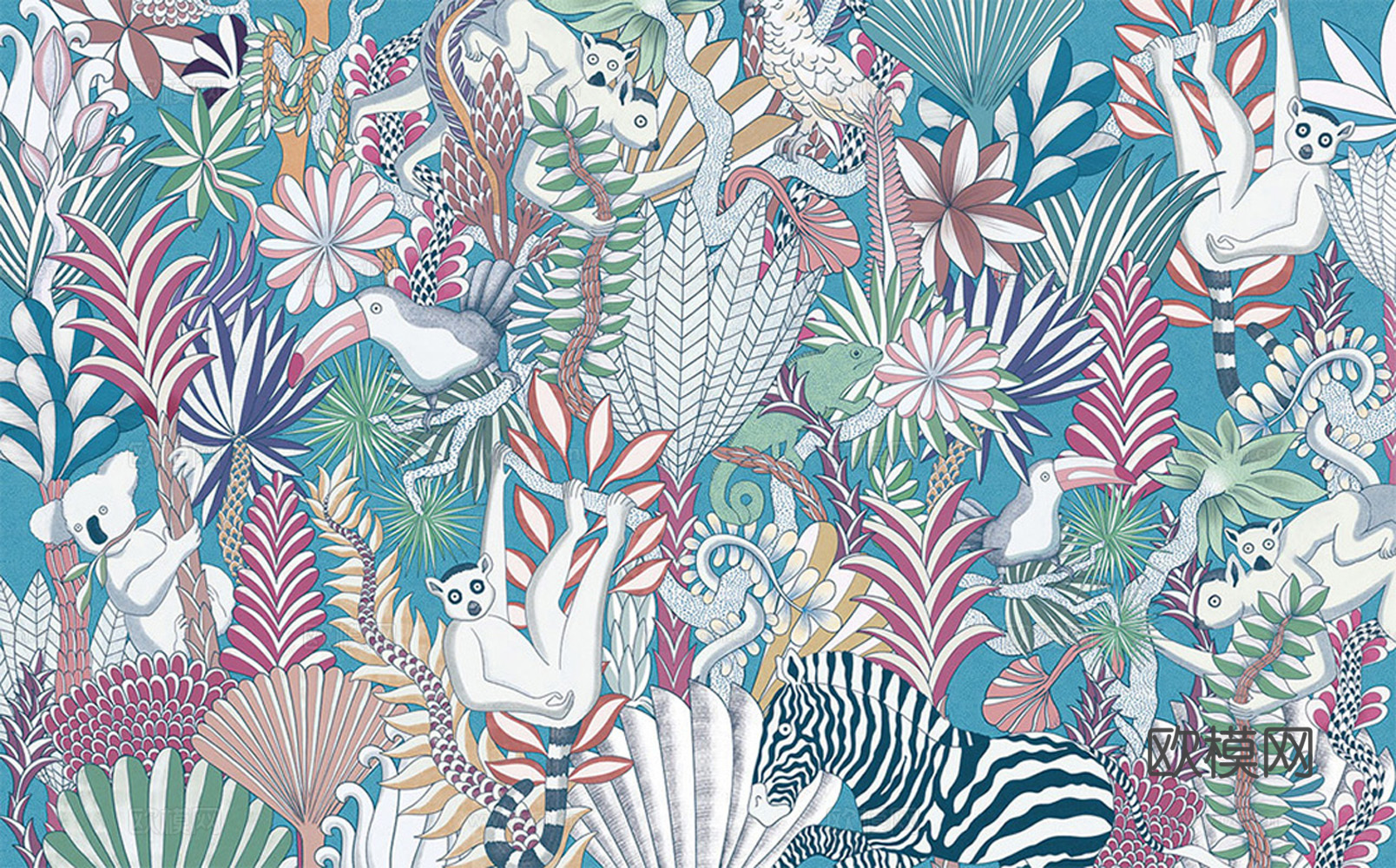 植物壁画壁纸