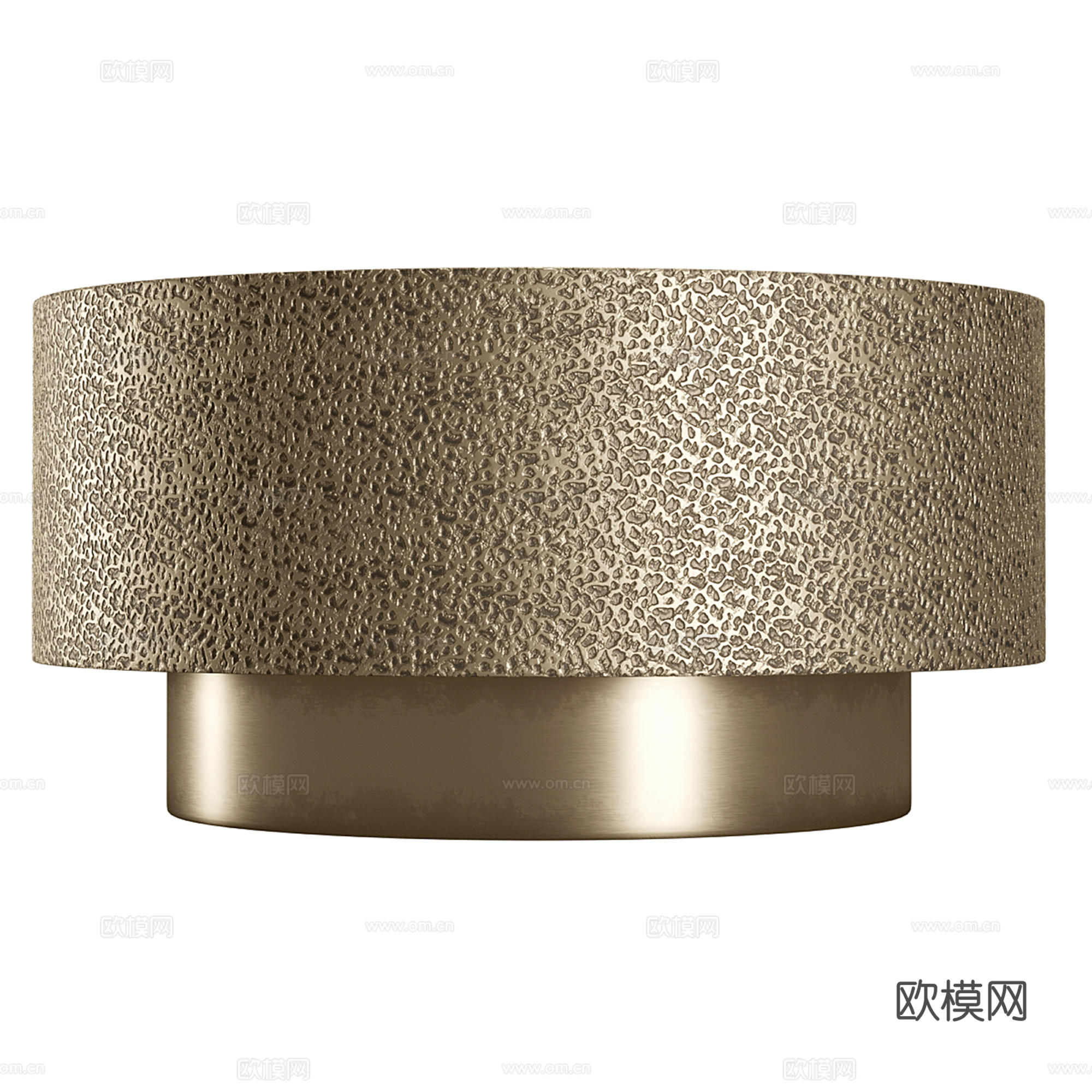 轻奢圆形茶几su模型