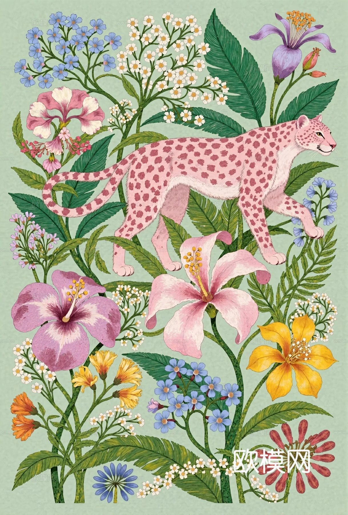 动物挂画 挂画画芯