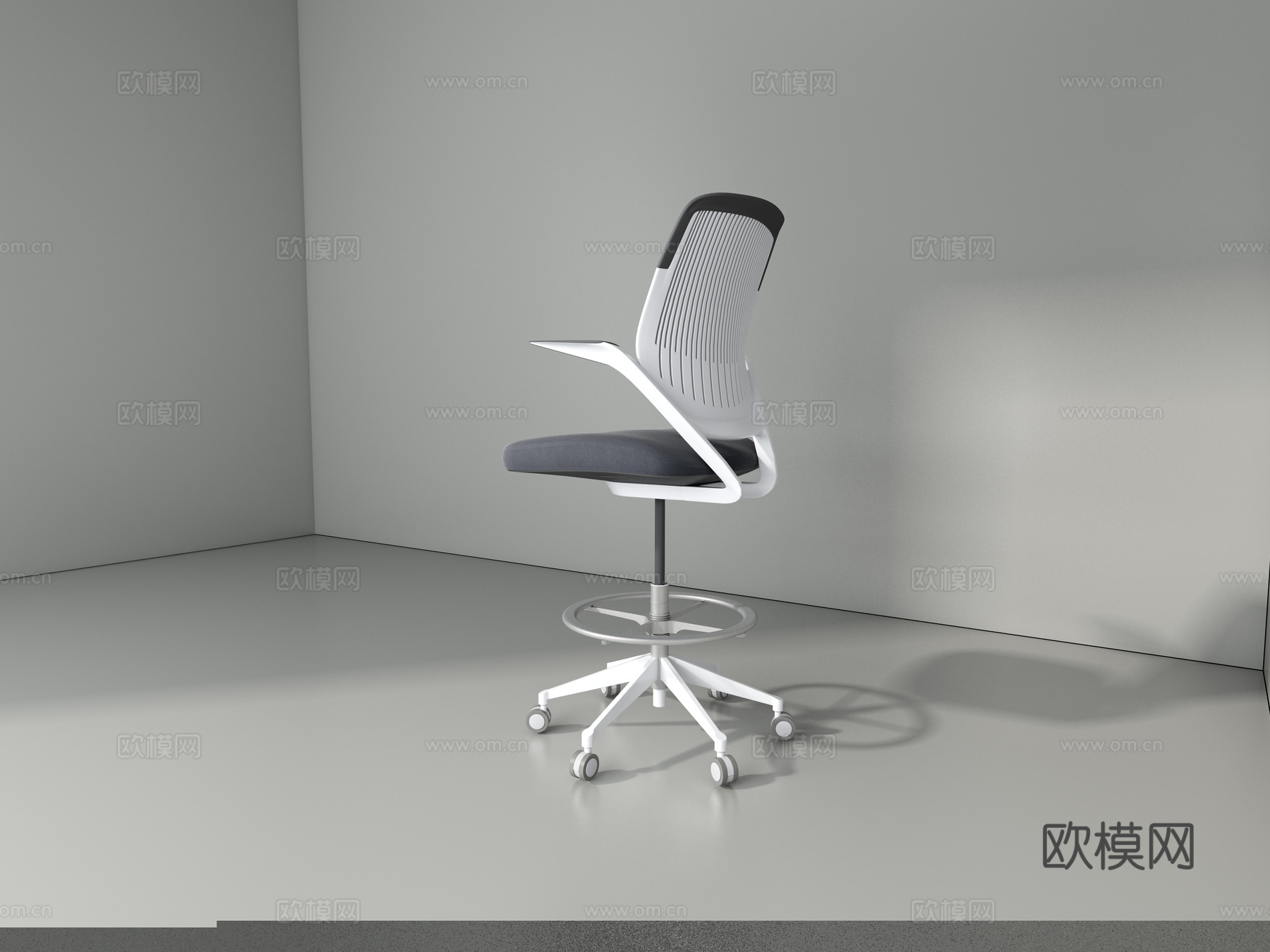 办公椅吧台椅 会议椅3d模型
