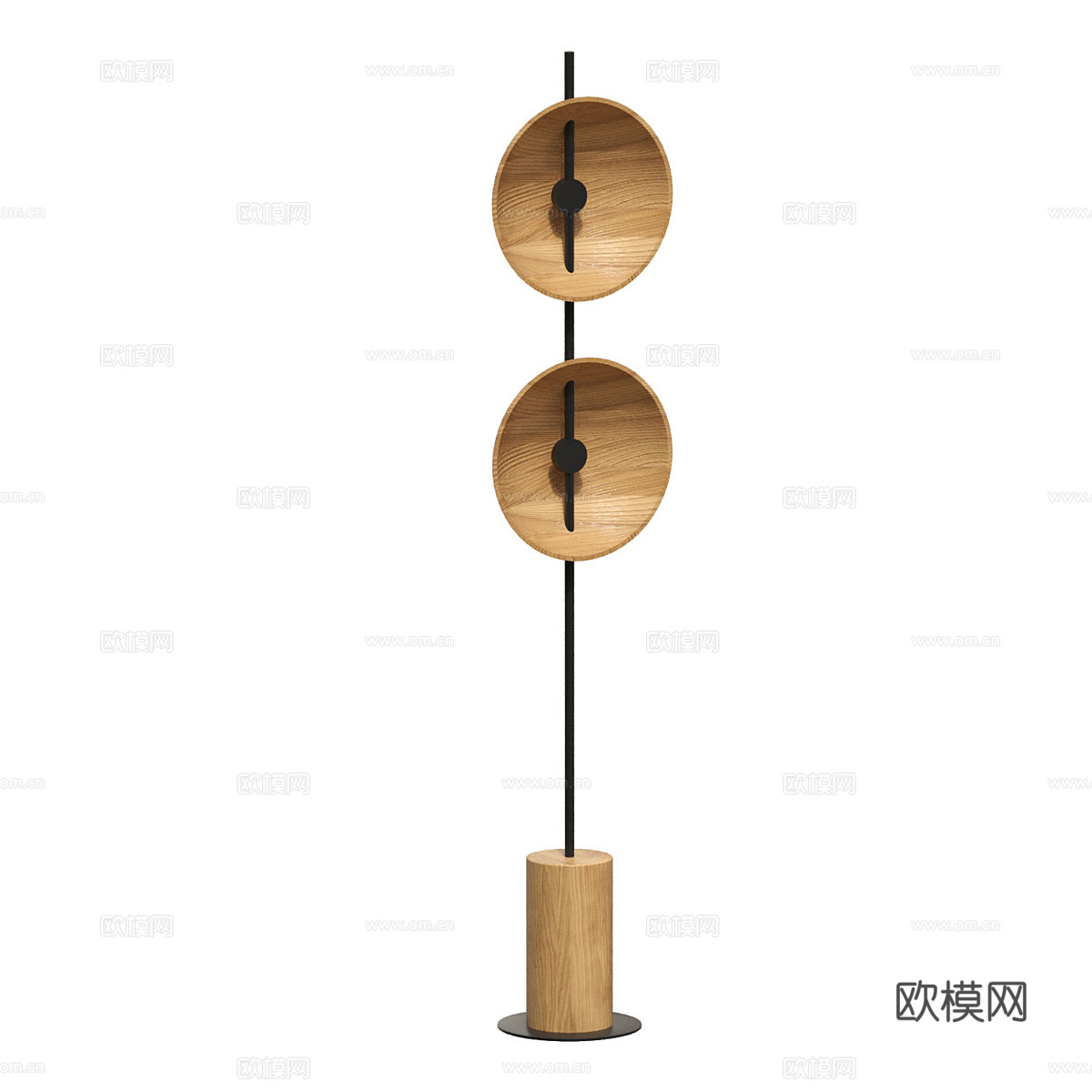 北欧简约落地灯 落地灯 简约落地灯 书房落地灯 灯3d模型