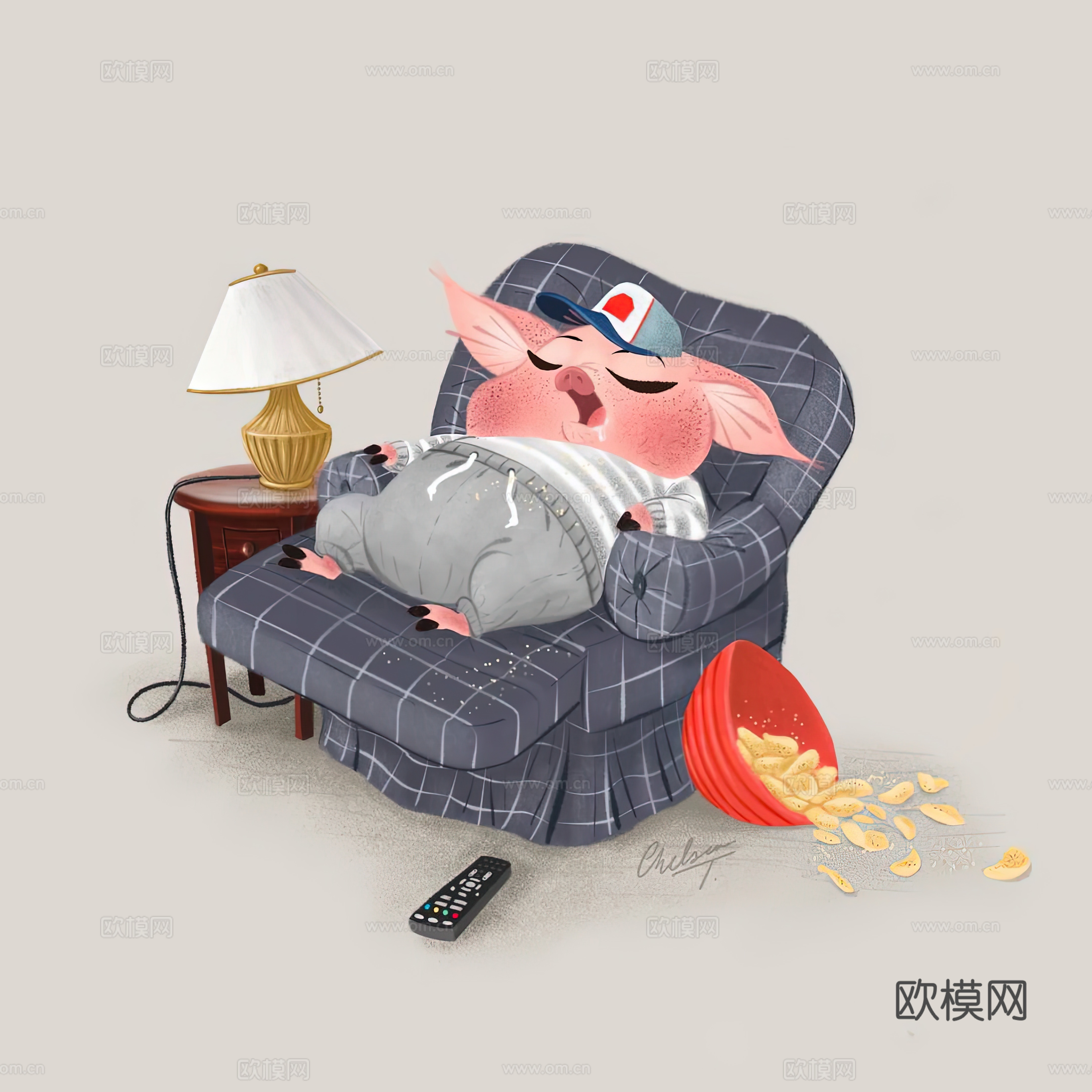 艺术挂画 挂画 装饰画 艺术画水彩插画下载