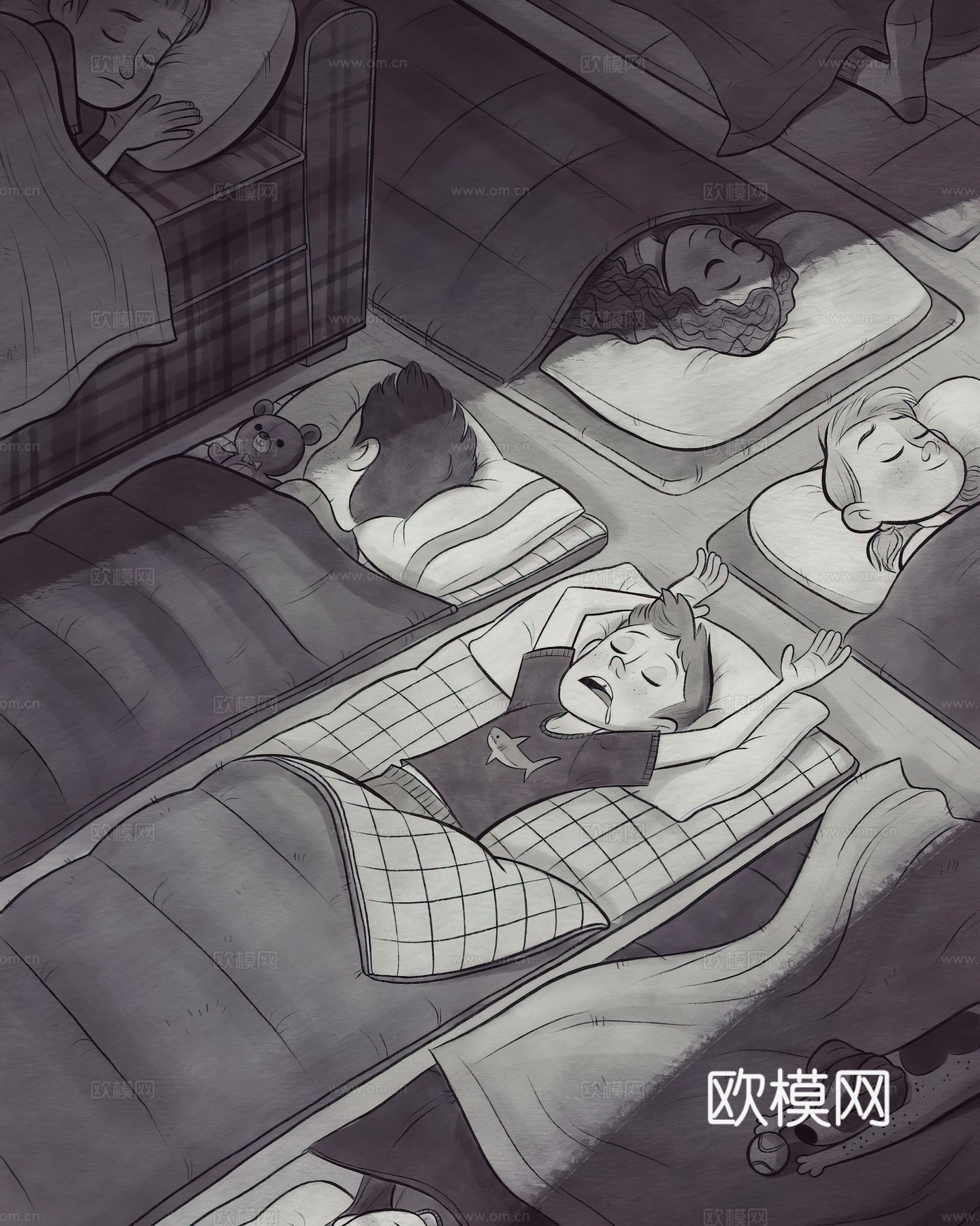 艺术挂画 挂画 装饰画 艺术画 拟人动物下载