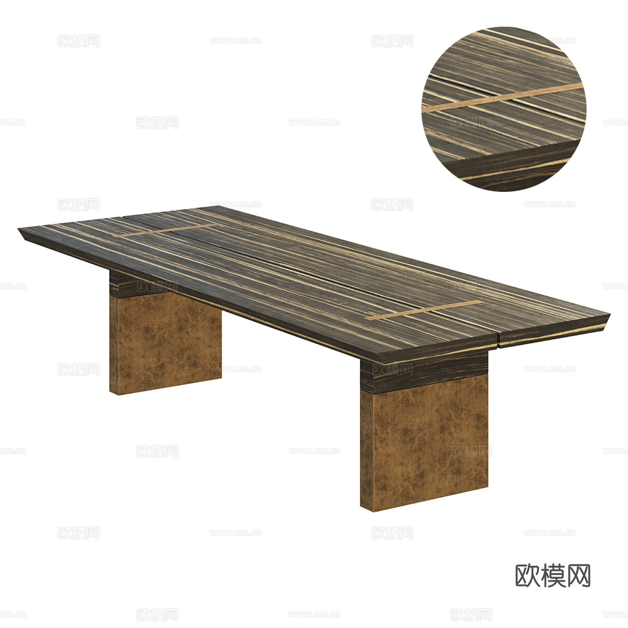 现代餐桌su模型