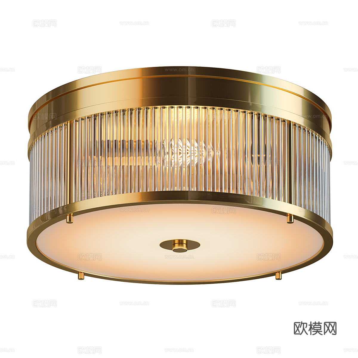 现代简约吸顶灯 吸顶灯 简约吸顶灯 灯3d模型