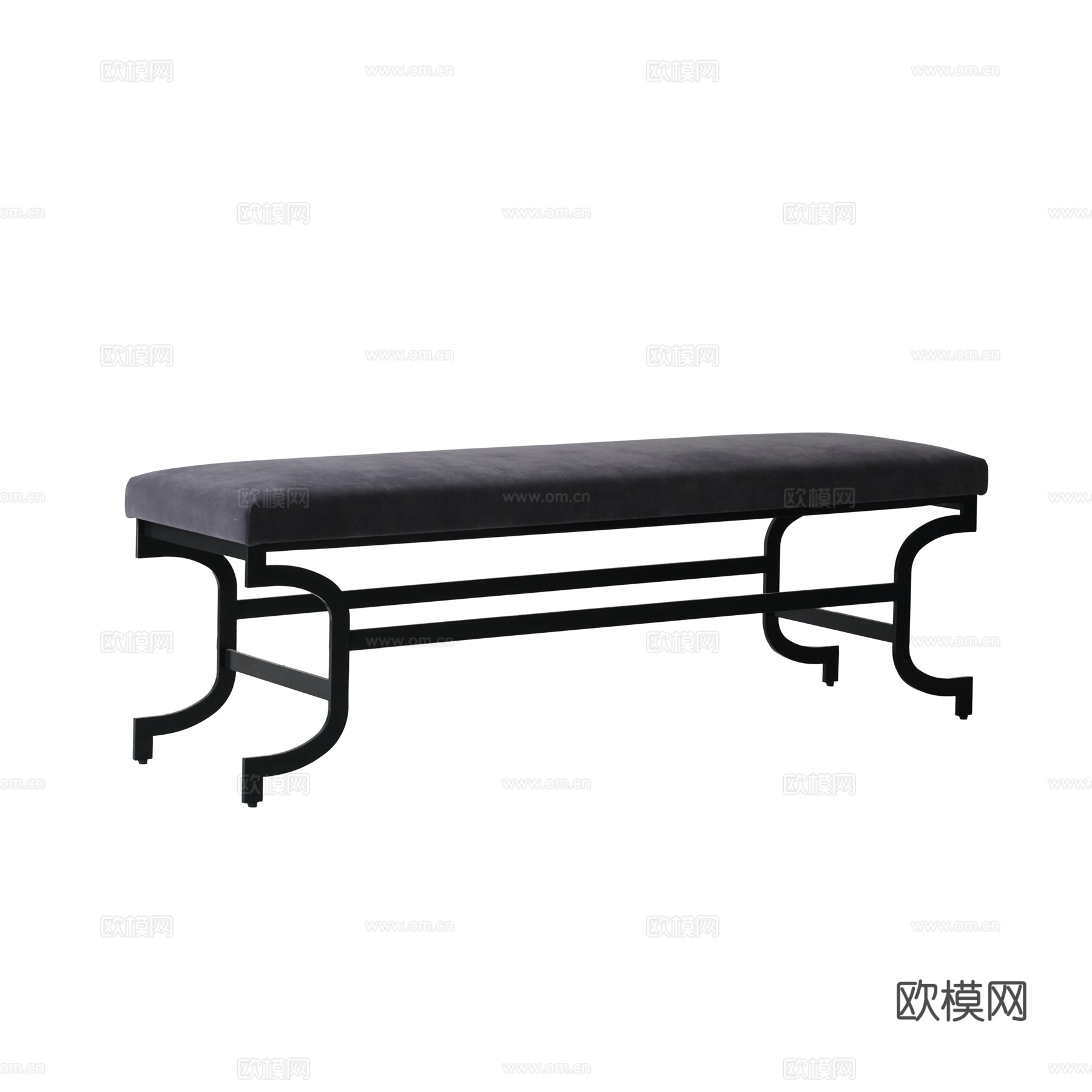 简法换鞋凳su模型