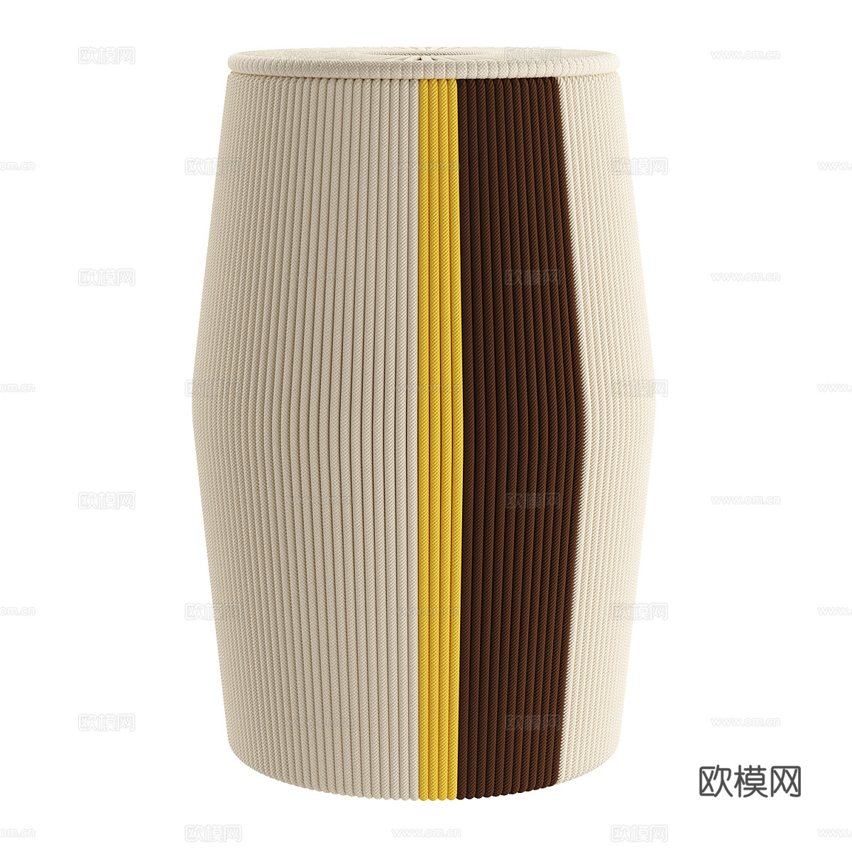北欧简约凳子 凳子 简约矮凳 装饰矮凳3d模型