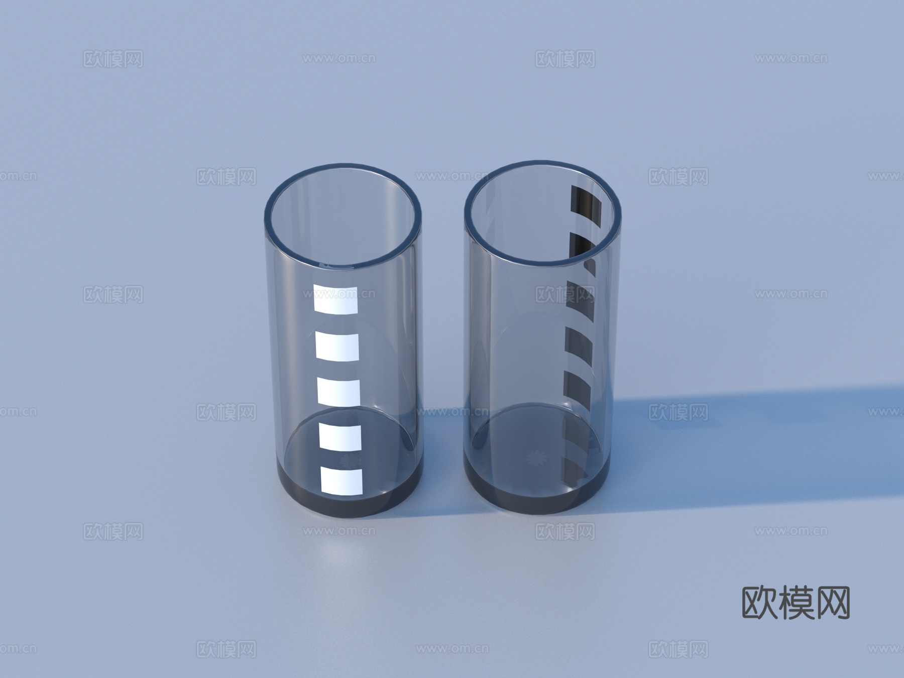 玻璃杯 水杯 酒杯 生活用品3d模型