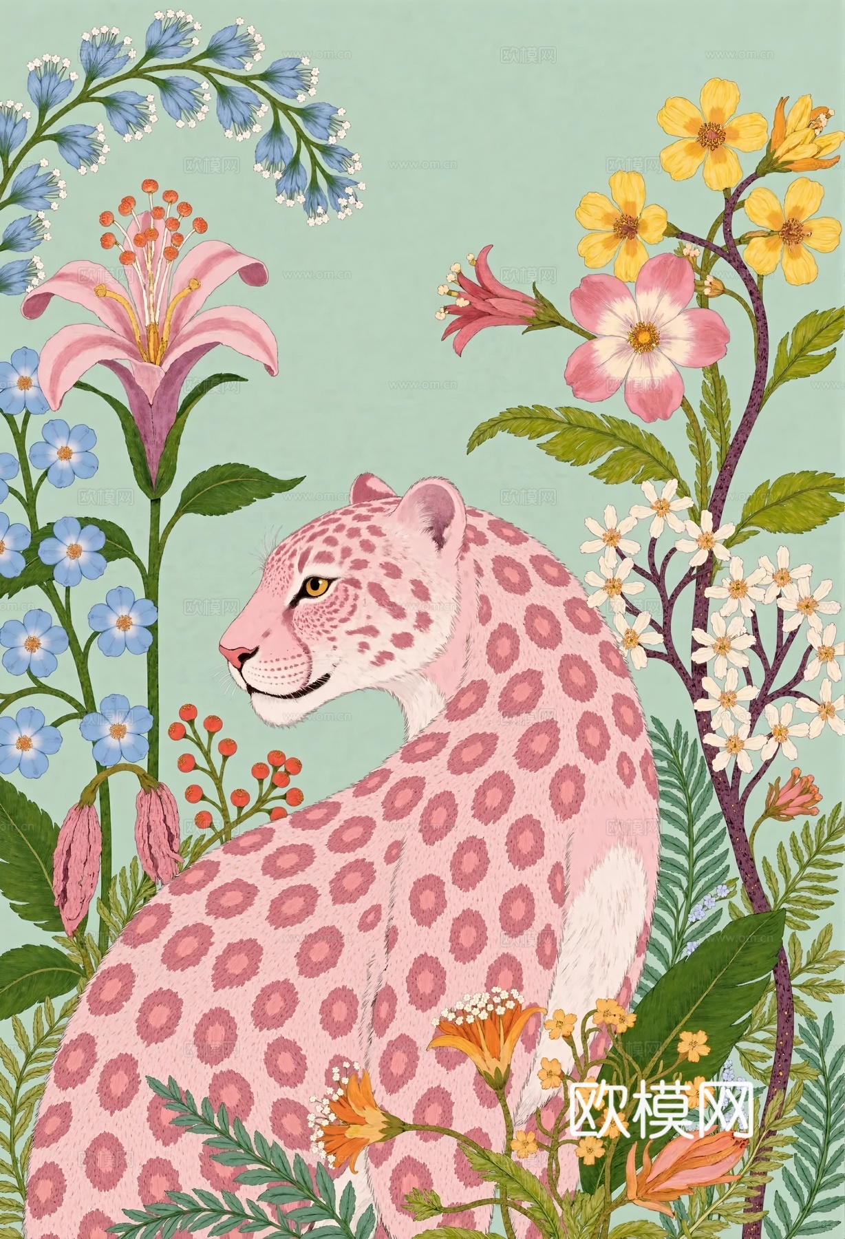 动物挂画 挂画画芯