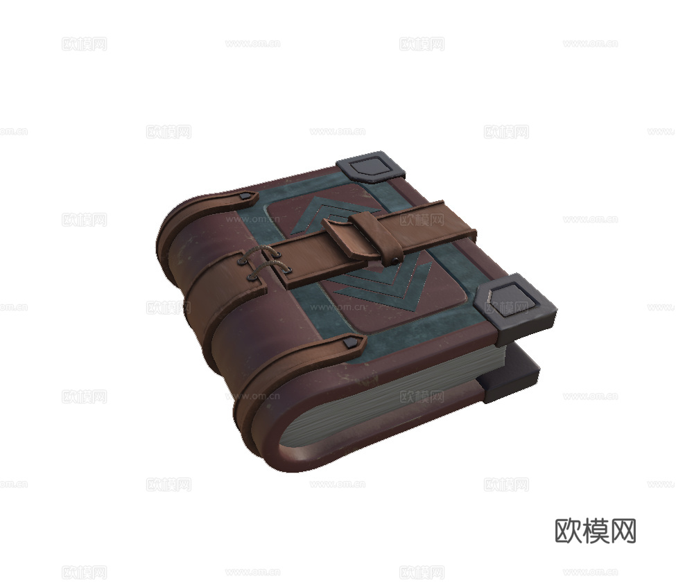 魔法宝典 魔法书3d模型3d模型