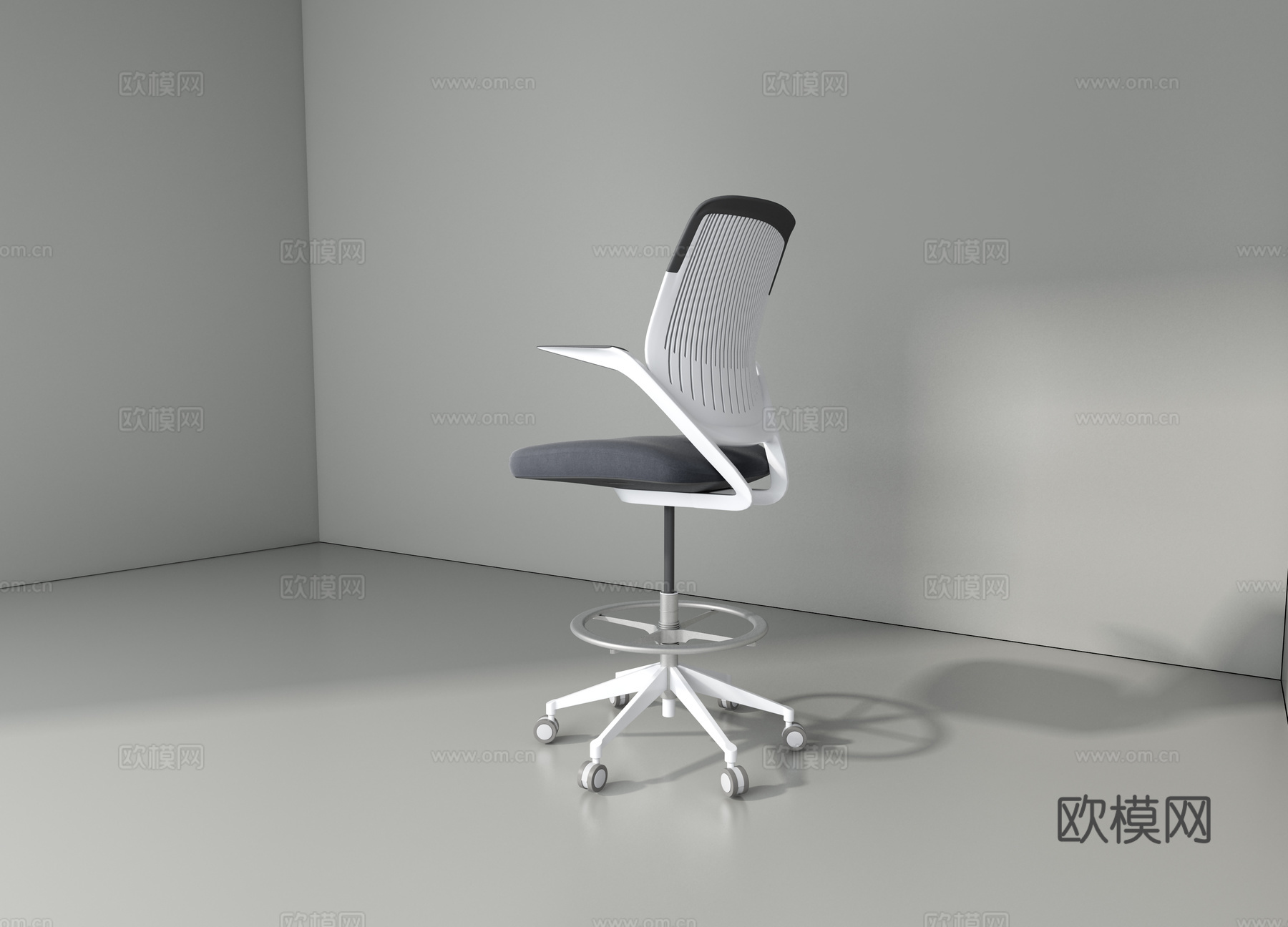 办公椅吧台椅 会议椅3d模型