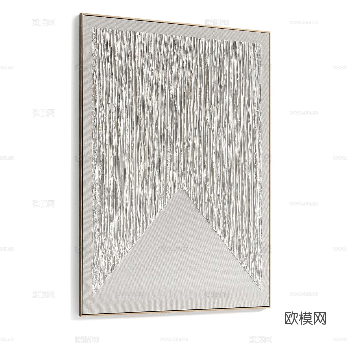 新中式装饰挂画3d模型