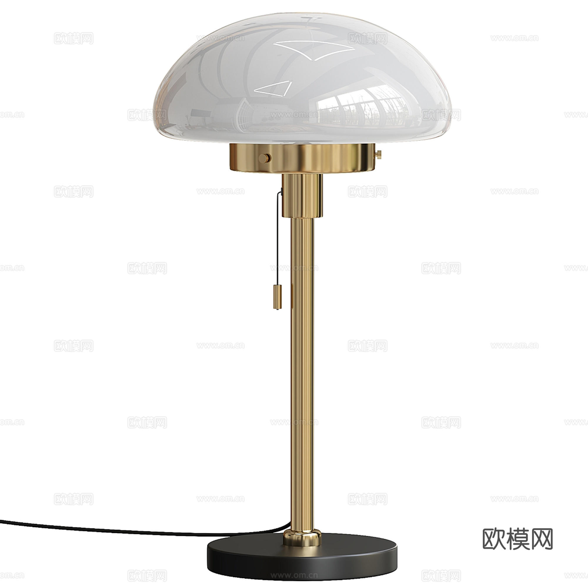 轻奢台灯3d模型