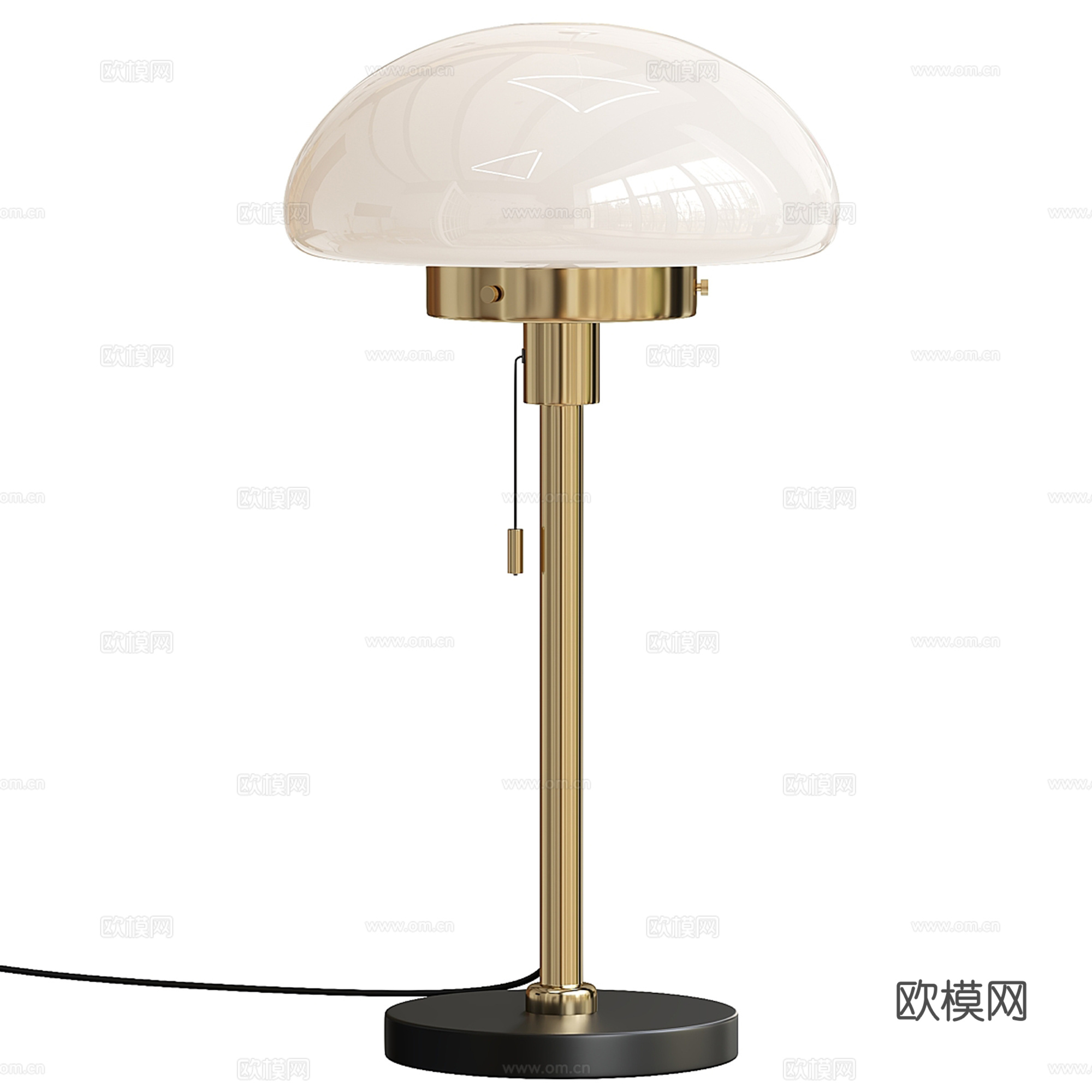 轻奢台灯3d模型