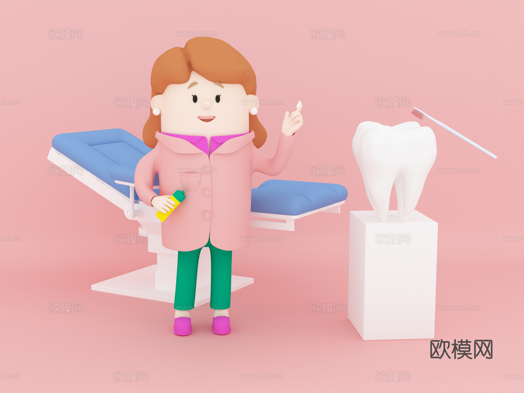 人物 卡通3d模型