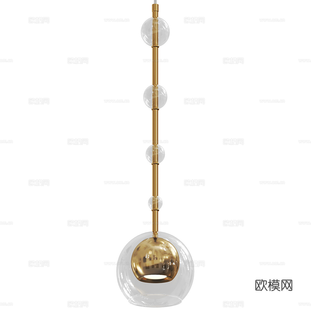Maytoni 玫瑰吊坠3d模型